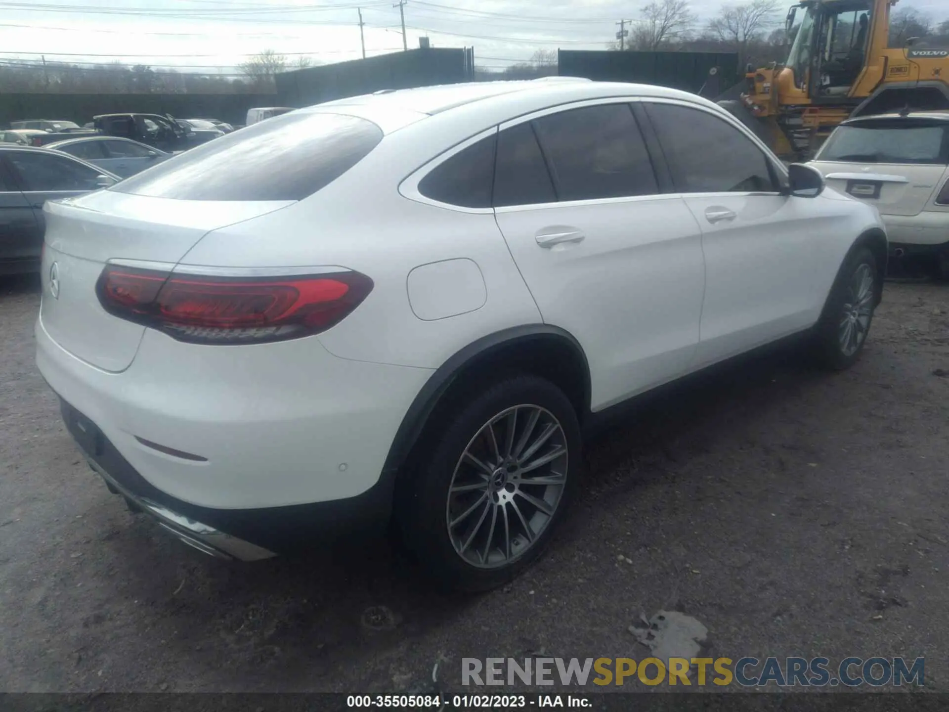 4 fotografías del automóvil dañado W1N0J8EB7MF909046 MERCEDES-BENZ GLC 2021