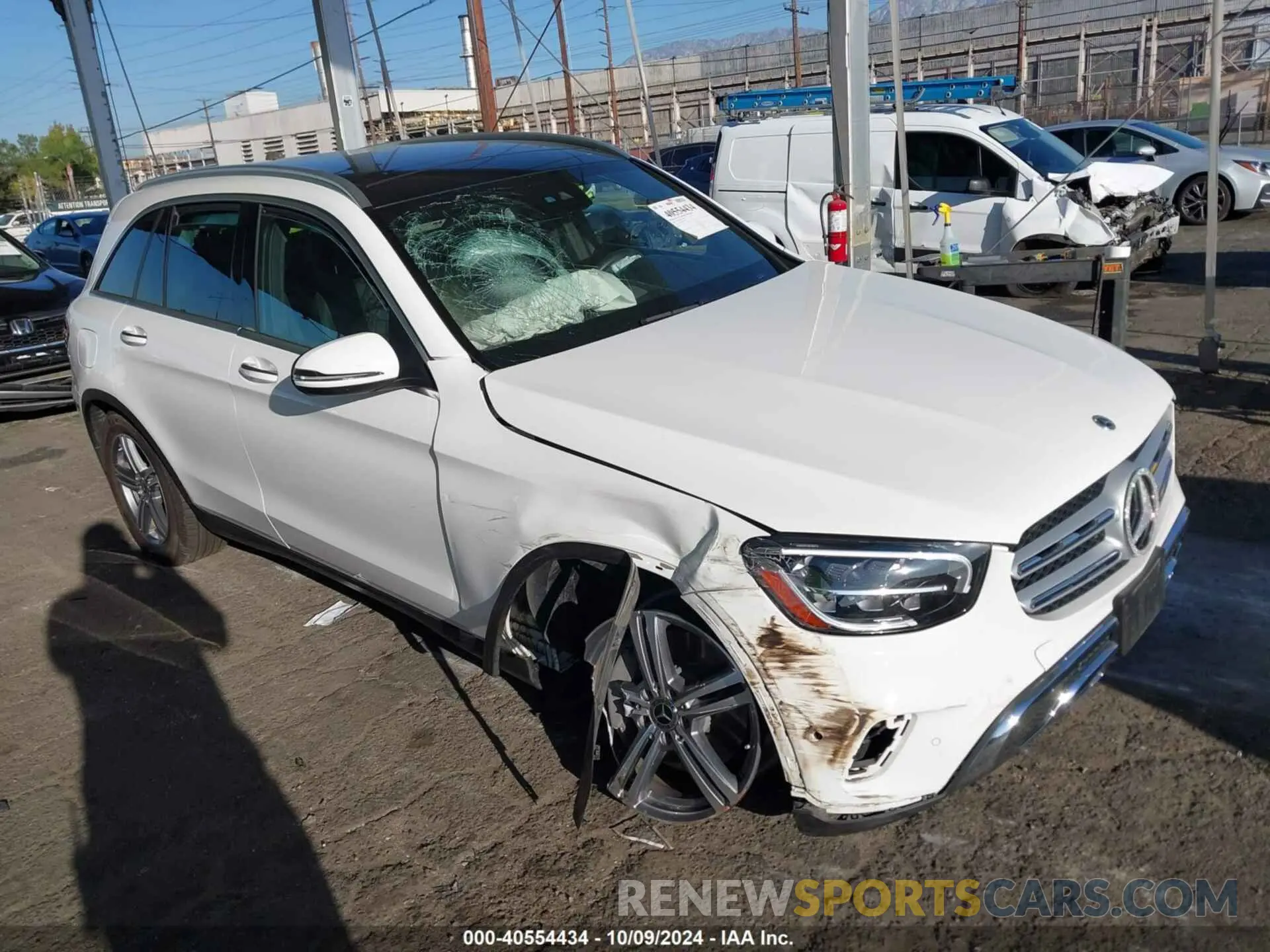 1 fotografías del automóvil dañado W1N0G8DB8NV378639 MERCEDES-BENZ GLC 2022