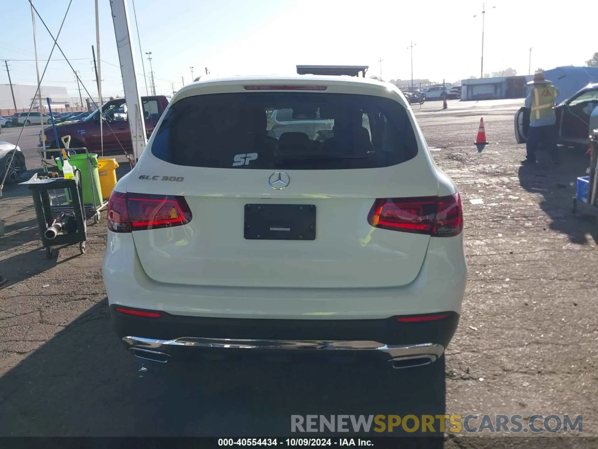 17 fotografías del automóvil dañado W1N0G8DB8NV378639 MERCEDES-BENZ GLC 2022