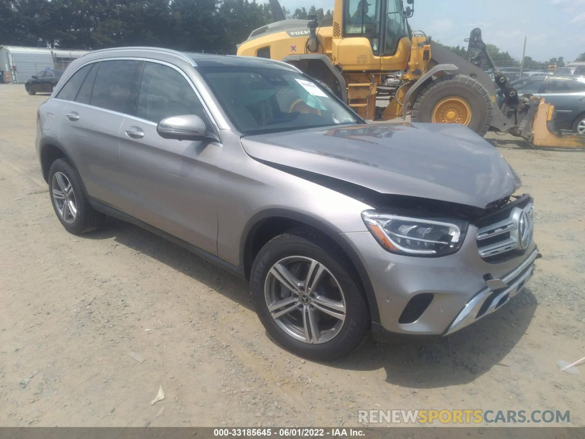 1 fotografías del automóvil dañado W1N0G8EB8NV336342 MERCEDES-BENZ GLC 2022