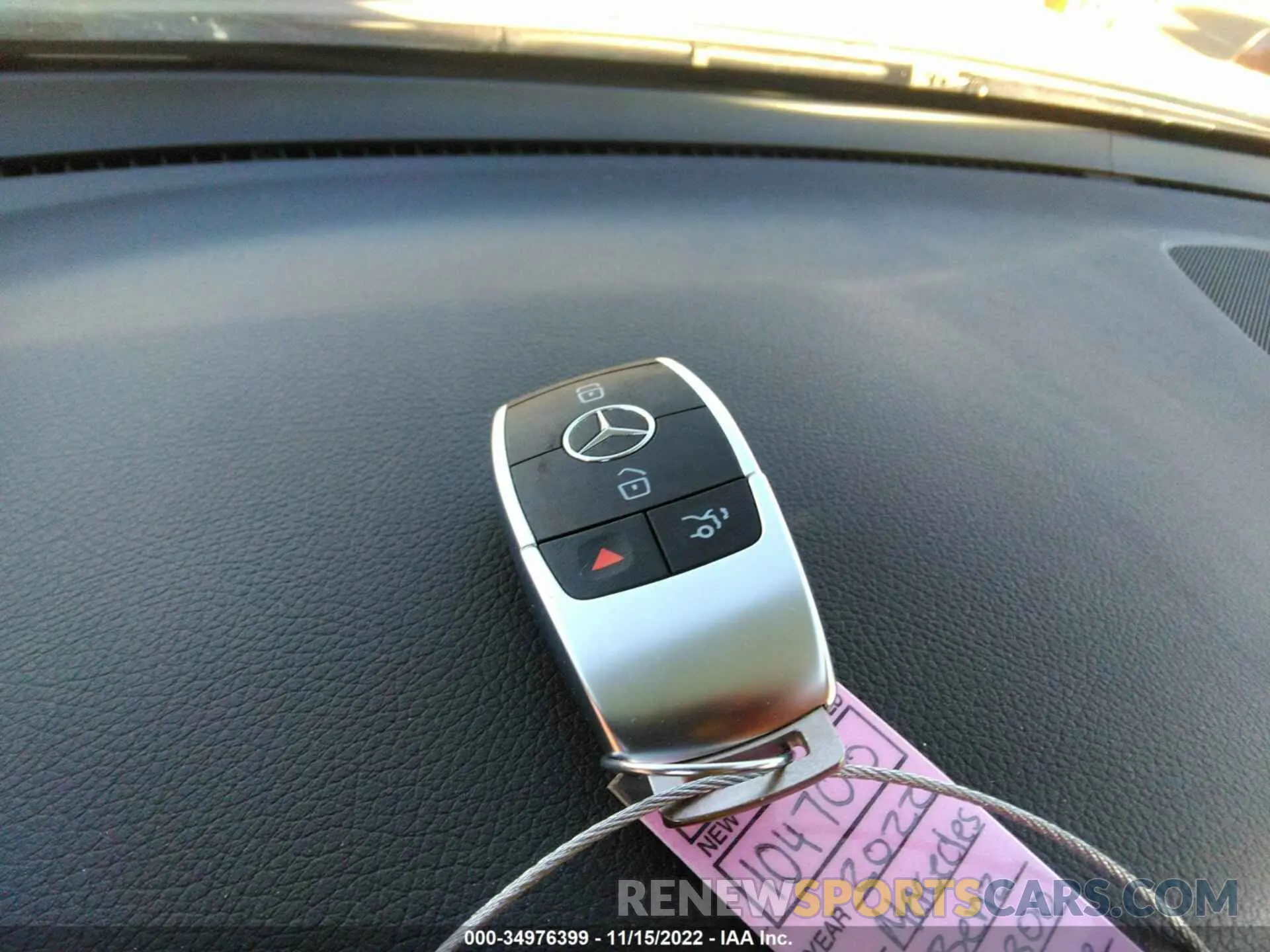 11 fotografías del automóvil dañado W1N0G8EB8NV361399 MERCEDES-BENZ GLC 2022