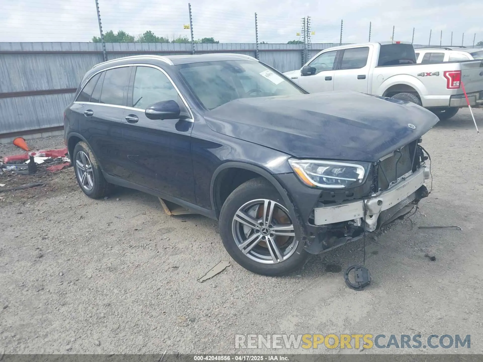 1 fotografías del automóvil dañado W1N0G8EBXNG118505 MERCEDES-BENZ GLC 2022