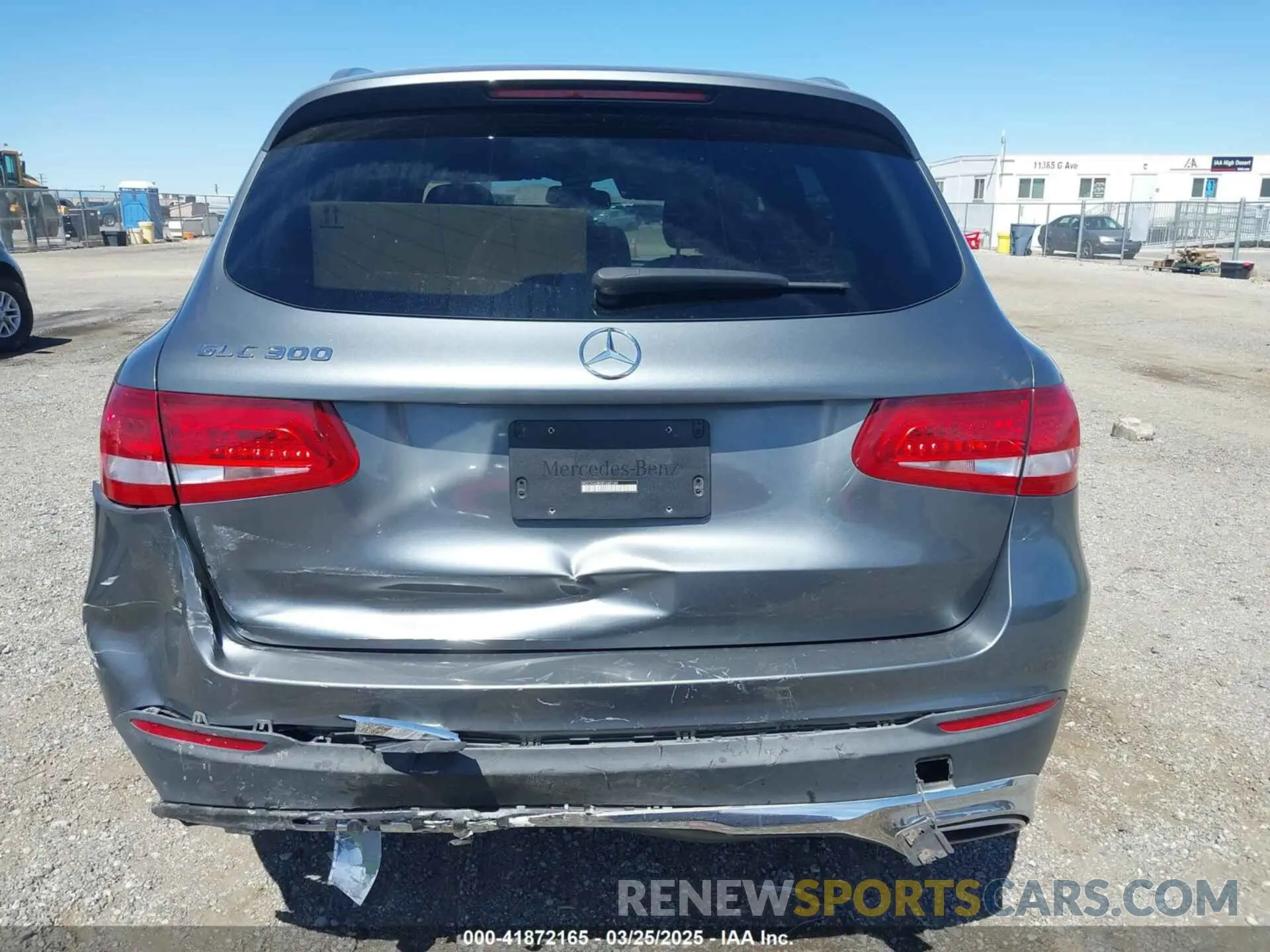 6 fotografías del automóvil dañado WDC0G4JB0KF660164 MERCEDES-BENZ GLC 300 2019