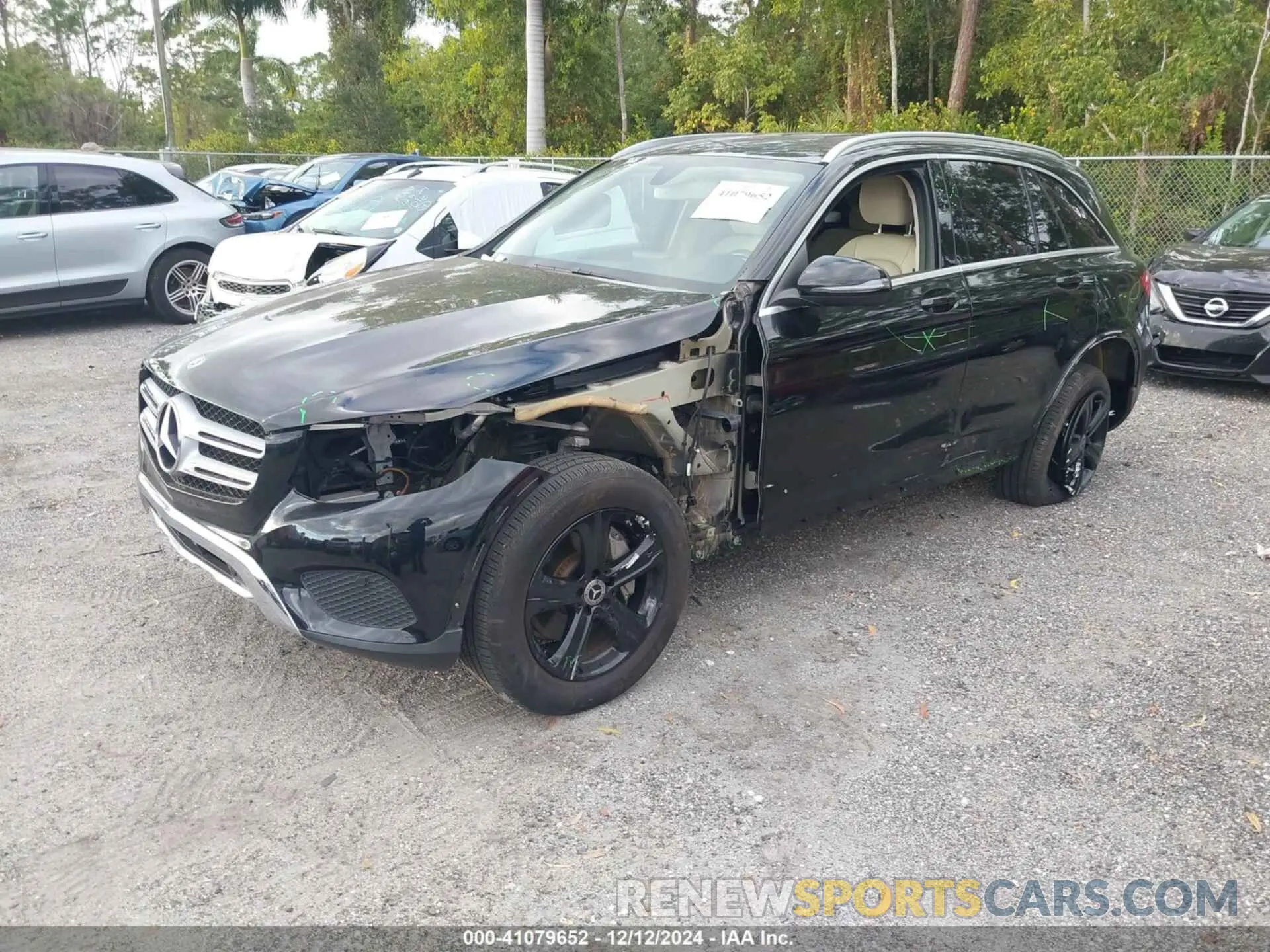 2 fotografías del automóvil dañado WDC0G4JB0KV144845 MERCEDES-BENZ GLC 300 2019