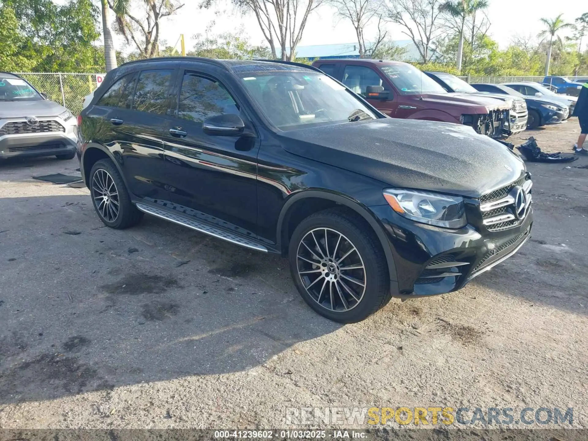 1 fotografías del automóvil dañado WDC0G4JB1KV118674 MERCEDES-BENZ GLC 300 2019