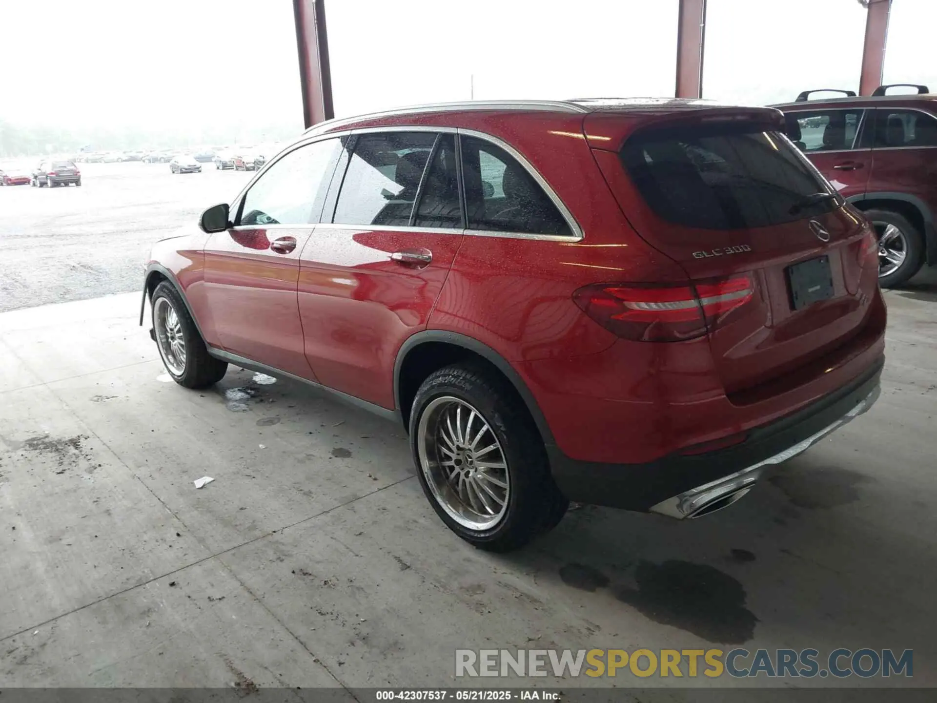 3 fotografías del automóvil dañado WDC0G4JB1KV139959 MERCEDES-BENZ GLC 300 2019