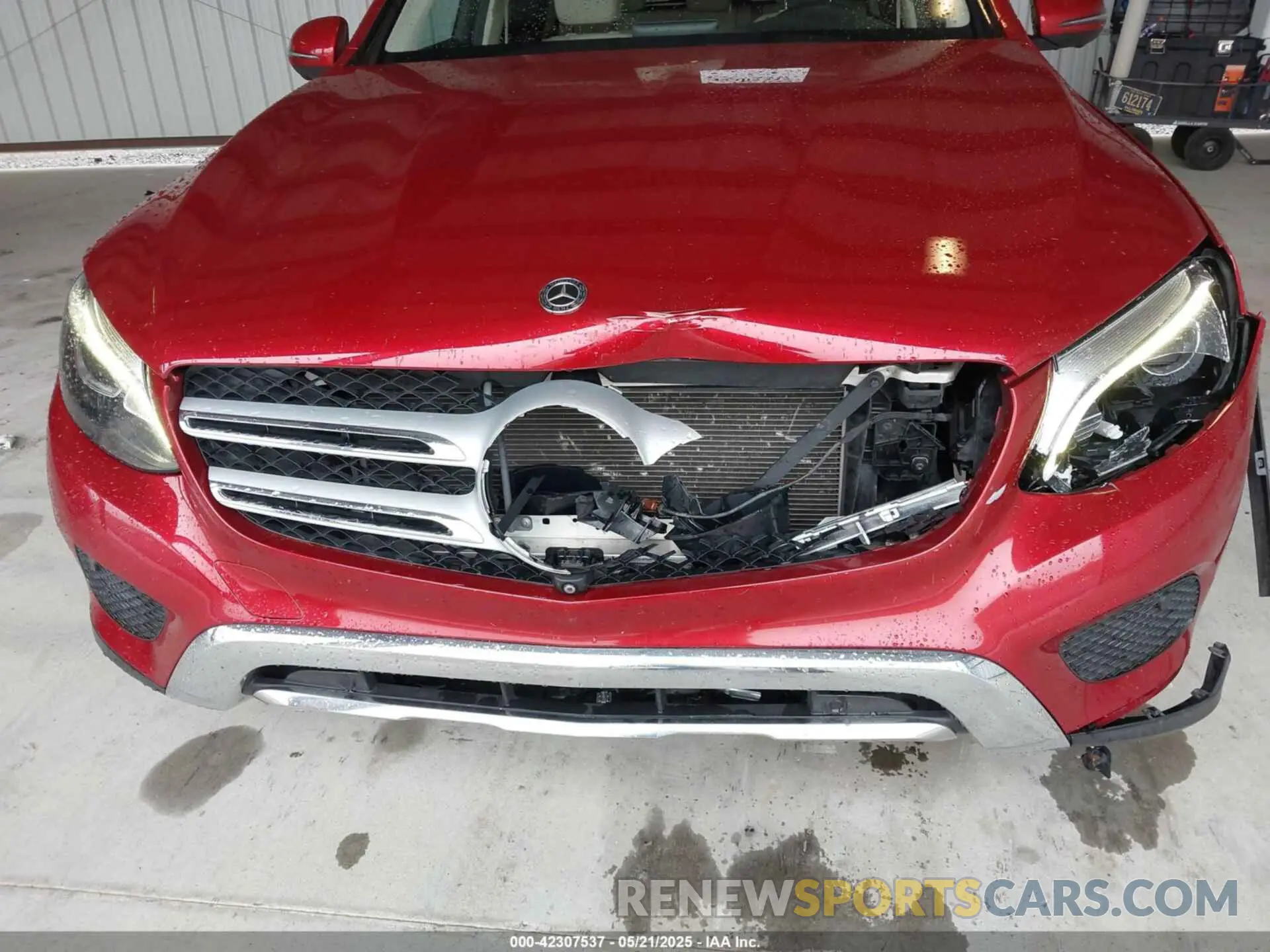 6 fotografías del automóvil dañado WDC0G4JB1KV139959 MERCEDES-BENZ GLC 300 2019