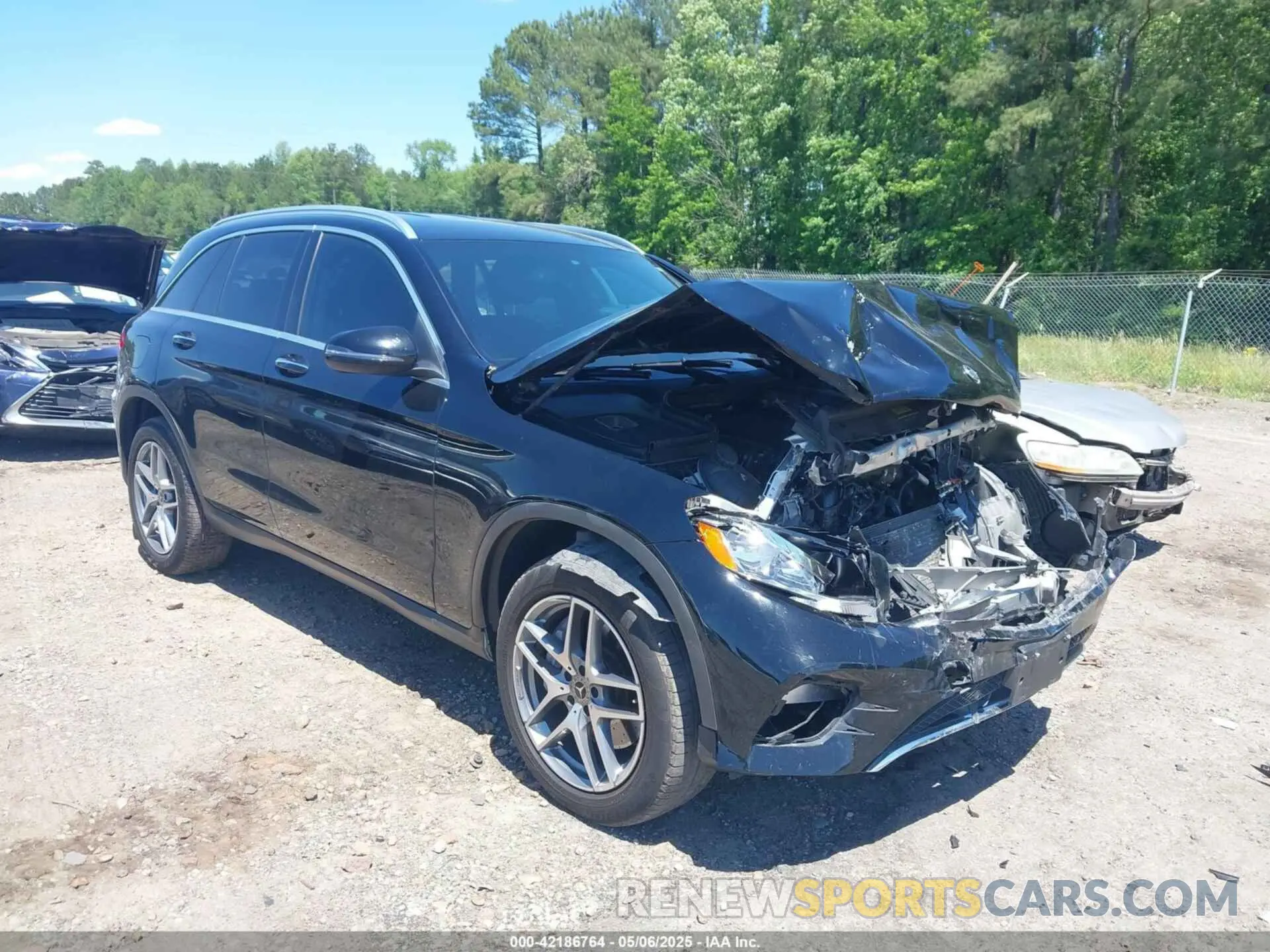 1 fotografías del automóvil dañado WDC0G4JB2KV126704 MERCEDES-BENZ GLC 300 2019