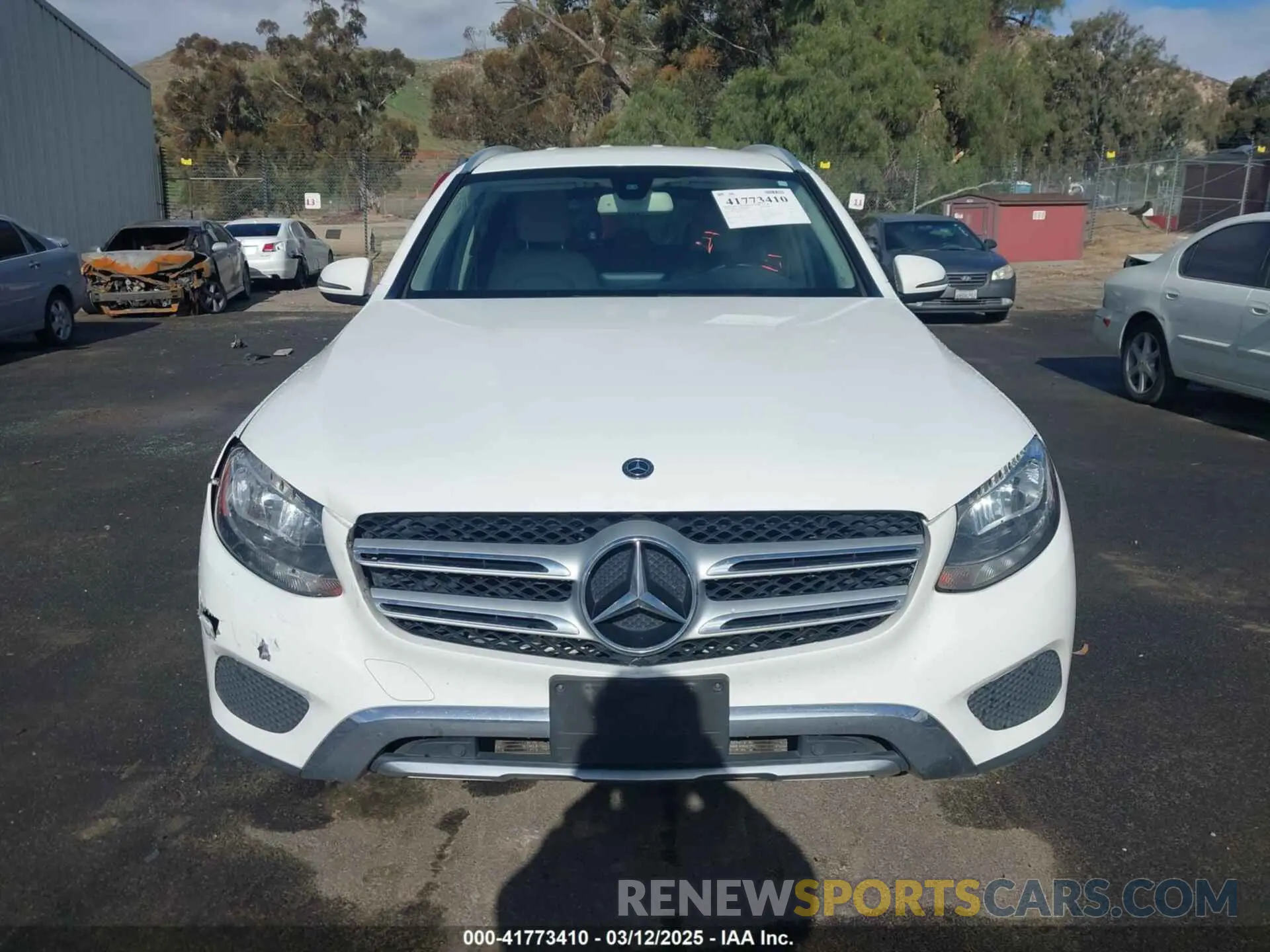 13 fotografías del automóvil dañado WDC0G4JB4KV149868 MERCEDES-BENZ GLC 300 2019