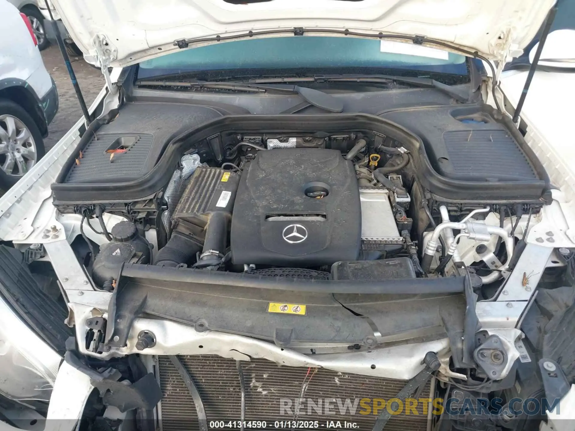 10 fotografías del automóvil dañado WDC0G4JB5K1000716 MERCEDES-BENZ GLC 300 2019