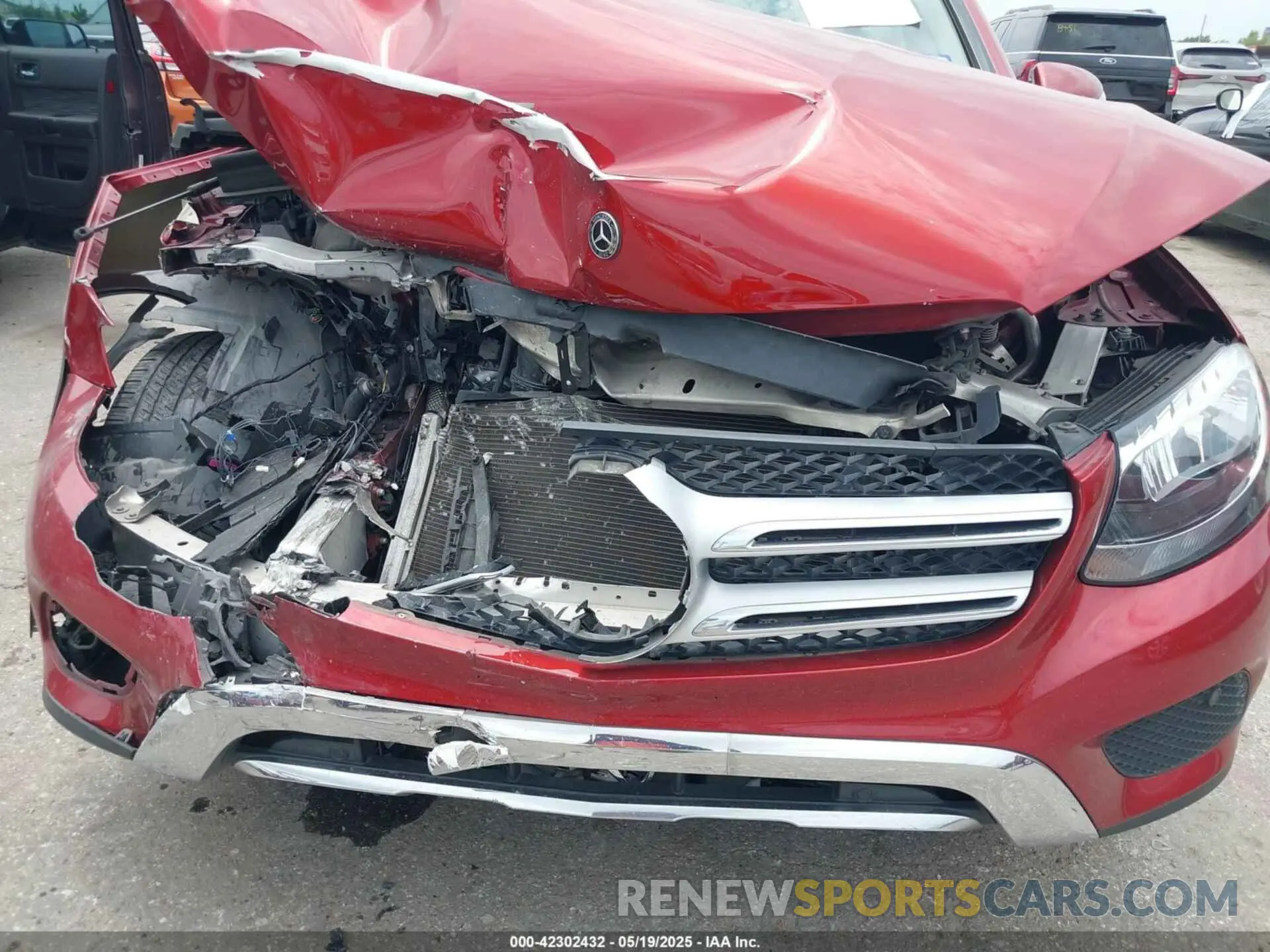 6 fotografías del automóvil dañado WDC0G4JB5KV120914 MERCEDES-BENZ GLC 300 2019