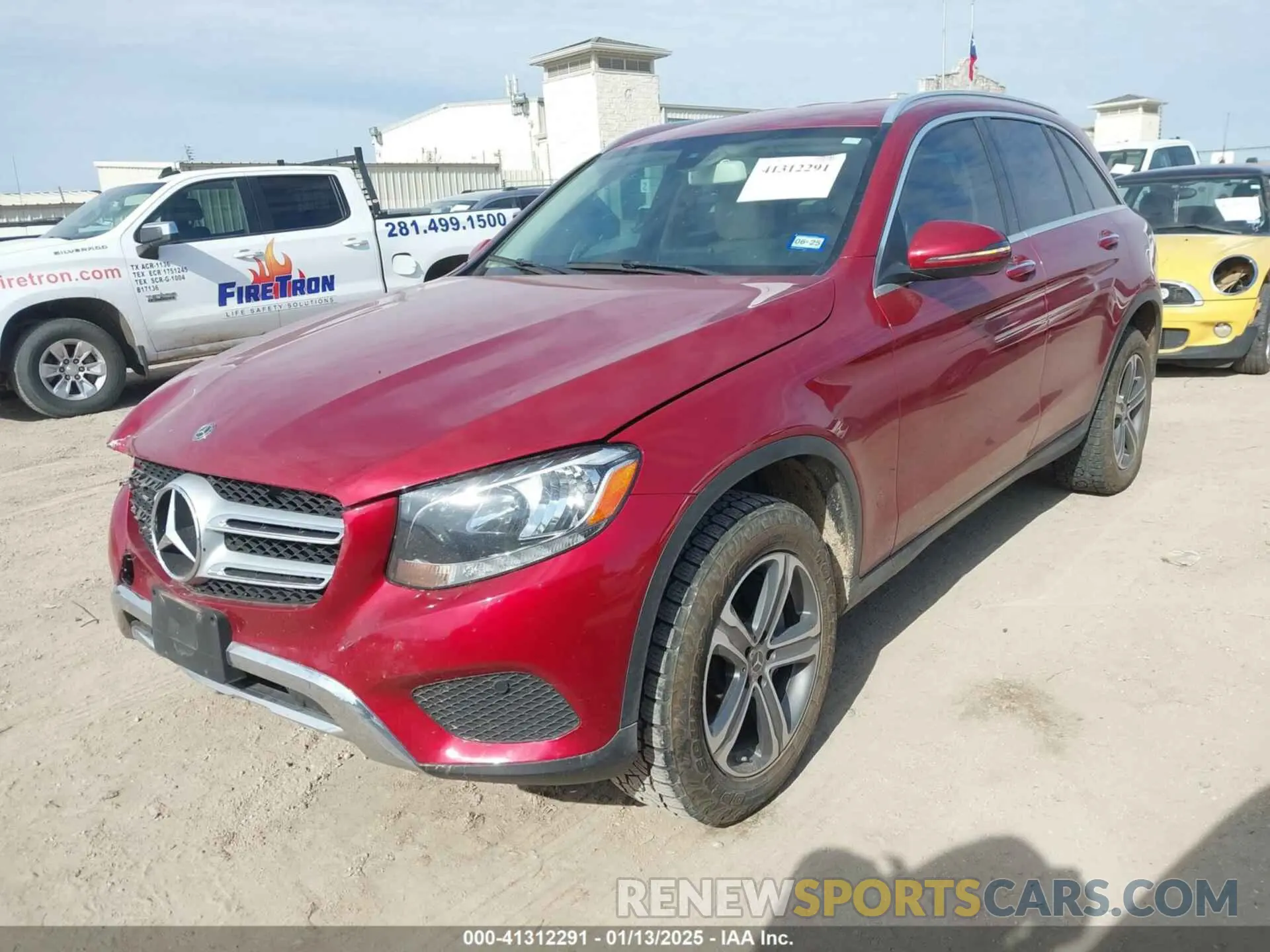 2 fotografías del automóvil dañado WDC0G4JB6KV128942 MERCEDES-BENZ GLC 300 2019