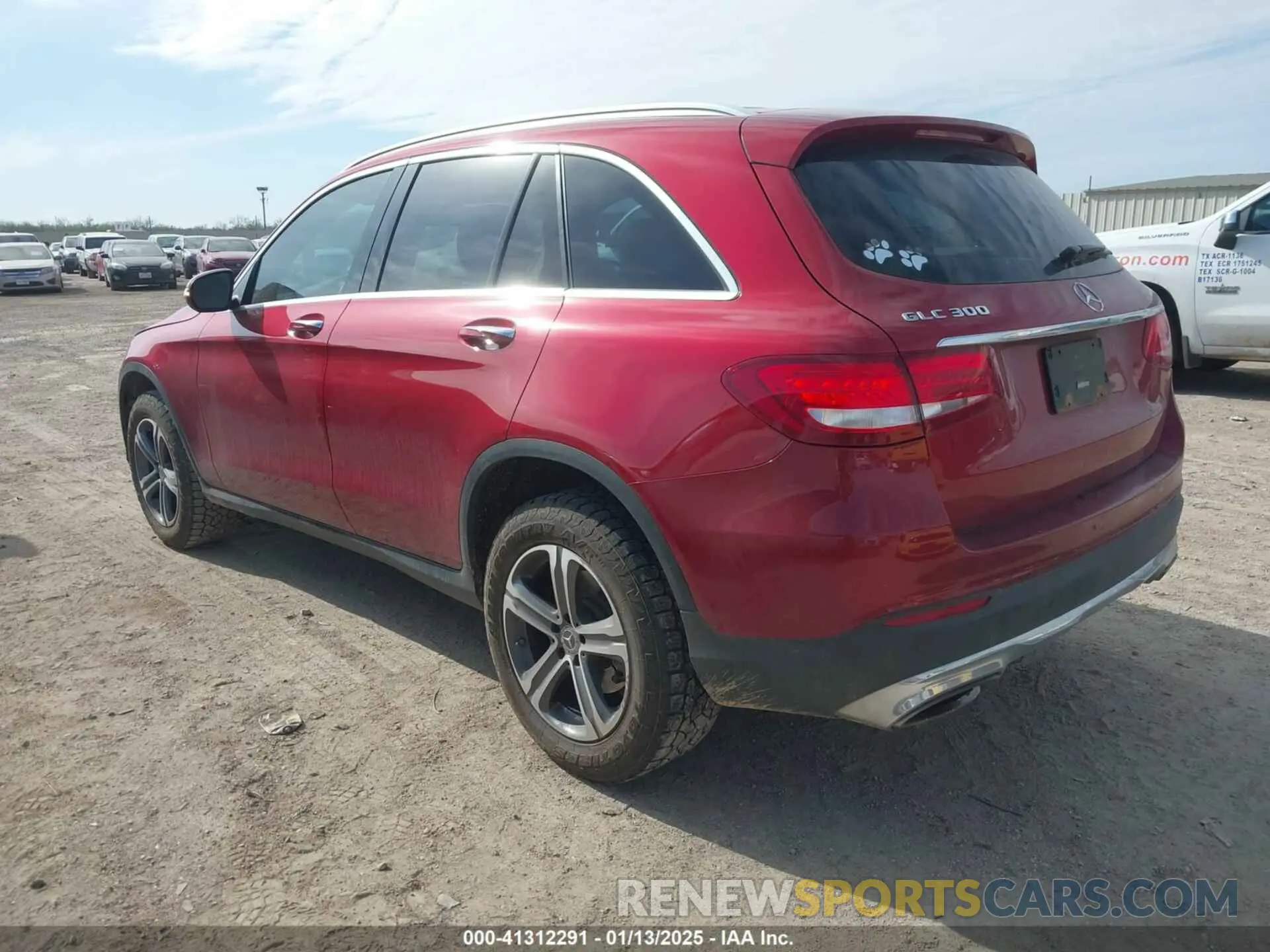 3 fotografías del automóvil dañado WDC0G4JB6KV128942 MERCEDES-BENZ GLC 300 2019