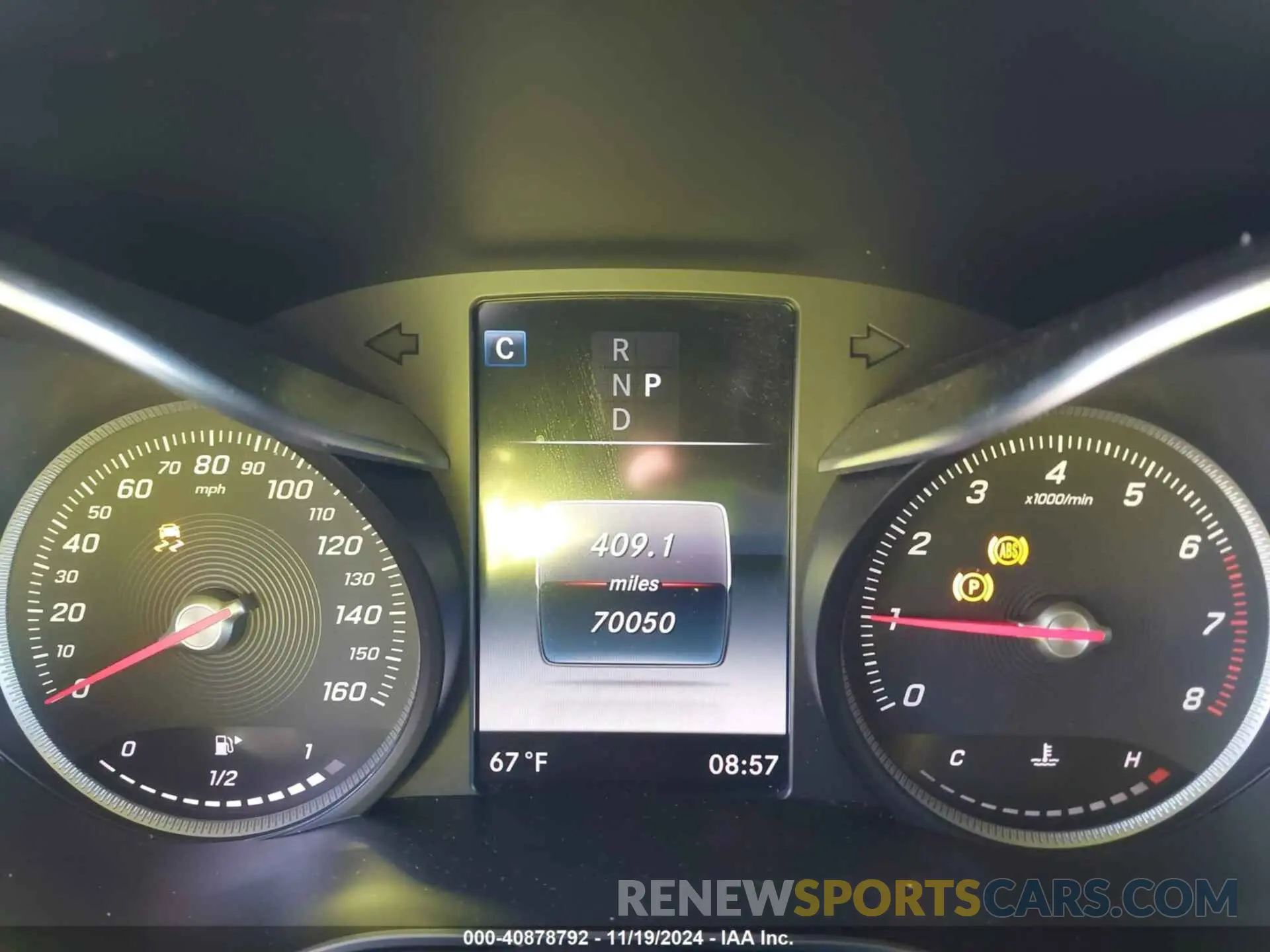 7 fotografías del automóvil dañado WDC0G4JB6KV145868 MERCEDES-BENZ GLC 300 2019