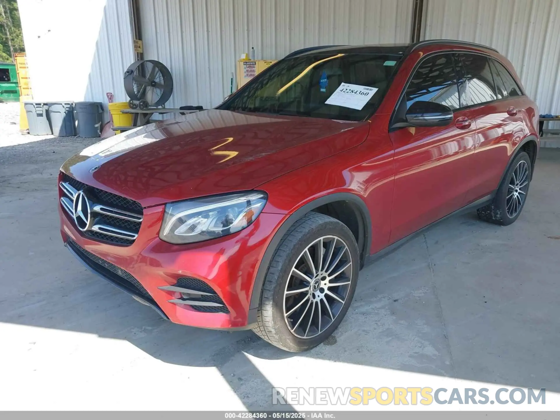 2 fotografías del automóvil dañado WDC0G4JB8KF563939 MERCEDES-BENZ GLC 300 2019