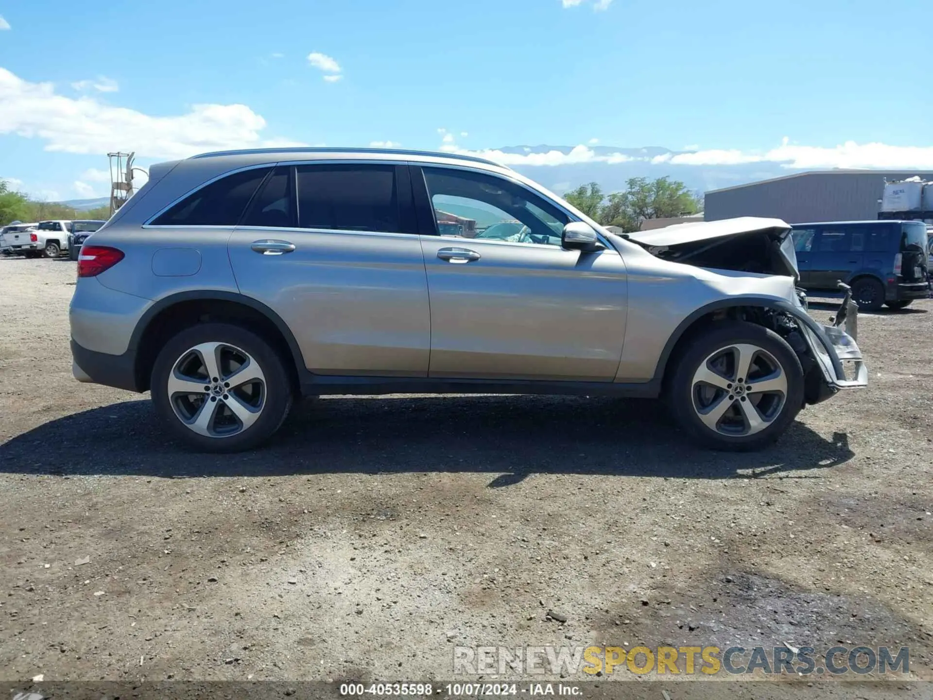 12 fotografías del automóvil dañado WDC0G4JB8KF599386 MERCEDES-BENZ GLC 300 2019
