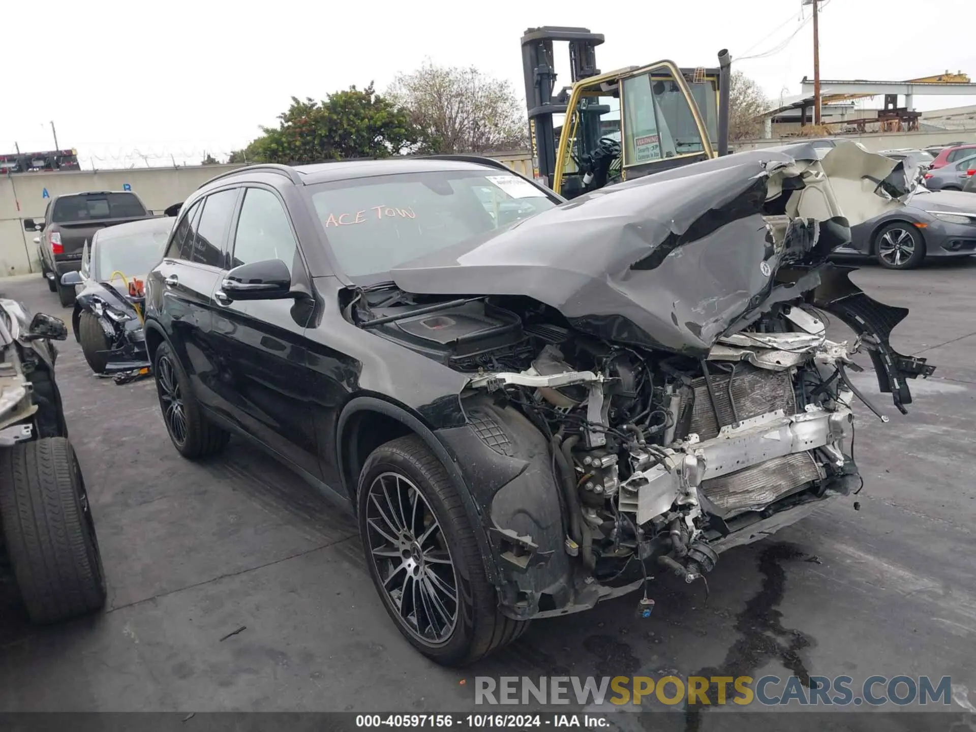 1 fotografías del automóvil dañado WDC0G4JB8KV118607 MERCEDES-BENZ GLC 300 2019