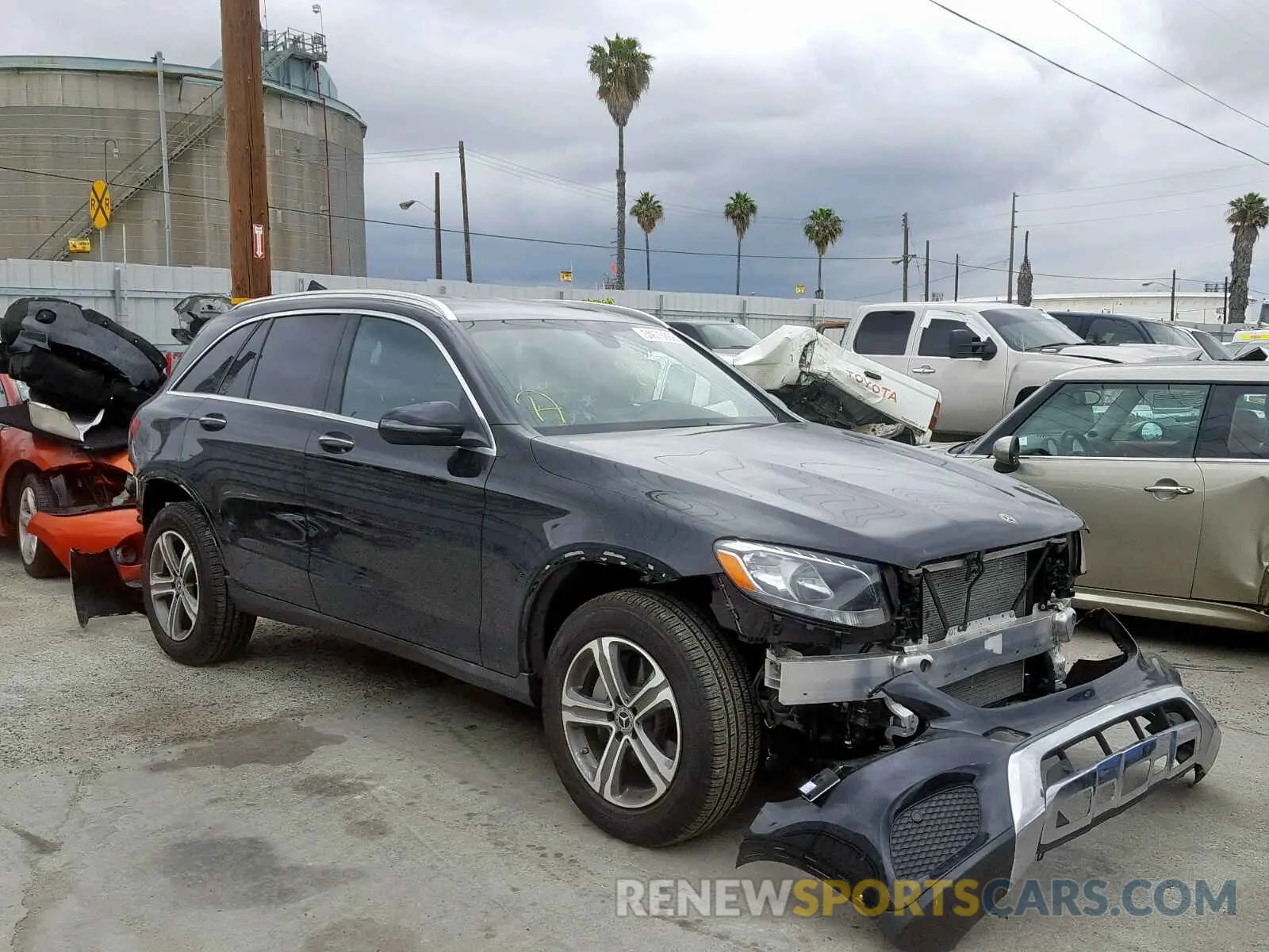1 fotografías del automóvil dañado WDC0G4JB8KV126903 MERCEDES-BENZ GLC 300 2019