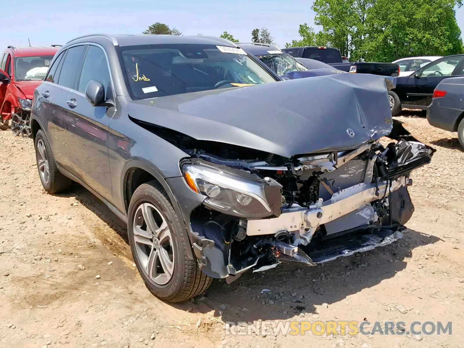 1 fotografías del automóvil dañado WDC0G4JB9KF592155 MERCEDES-BENZ GLC 300 2019