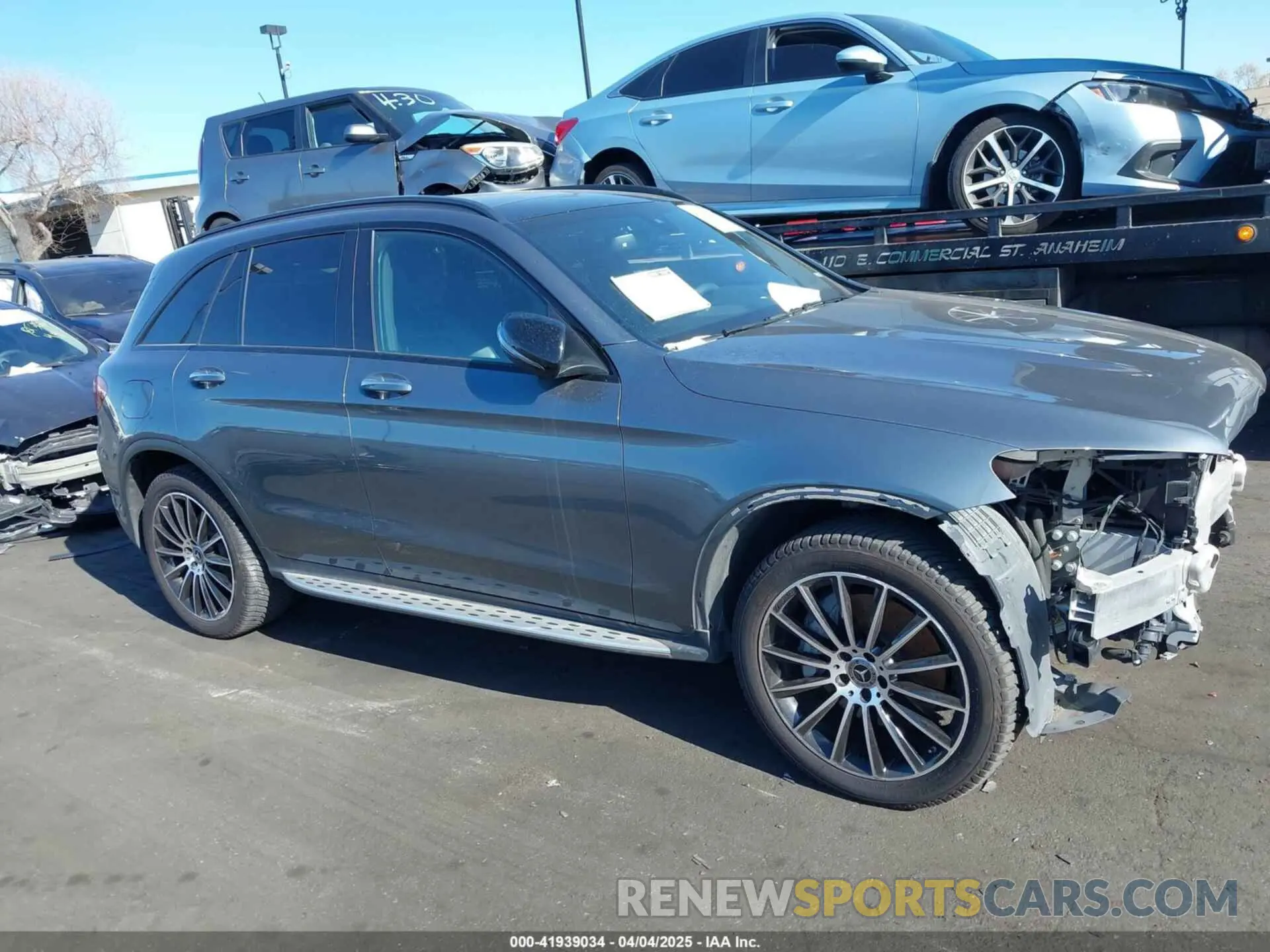 14 fotografías del automóvil dañado WDC0G4JB9KV135836 MERCEDES-BENZ GLC 300 2019