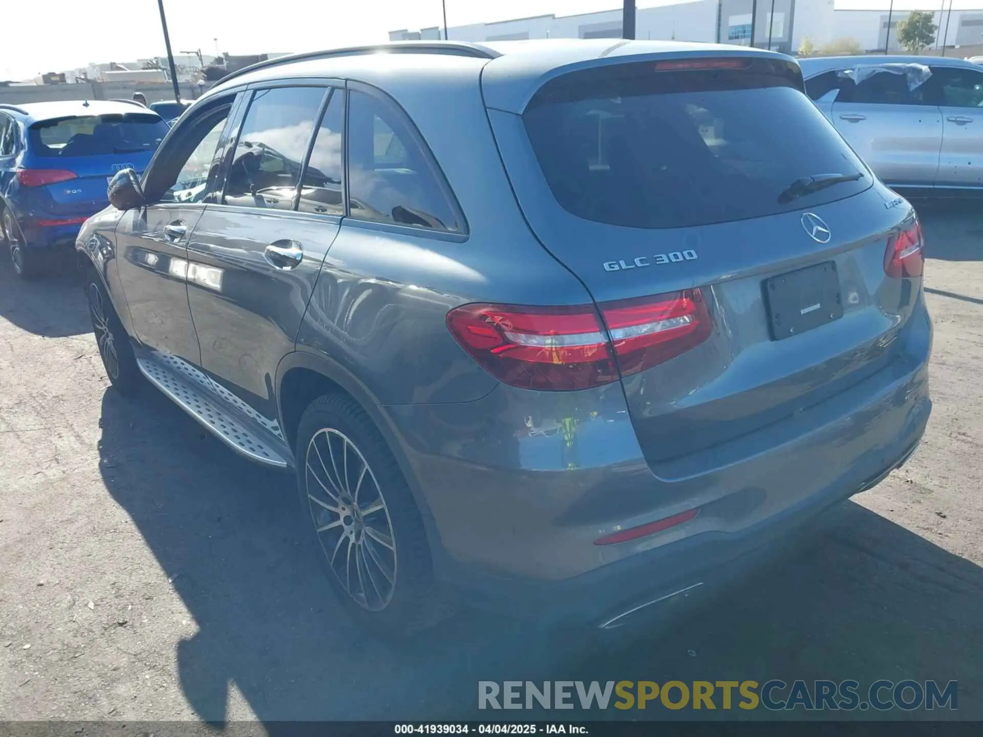 3 fotografías del automóvil dañado WDC0G4JB9KV135836 MERCEDES-BENZ GLC 300 2019