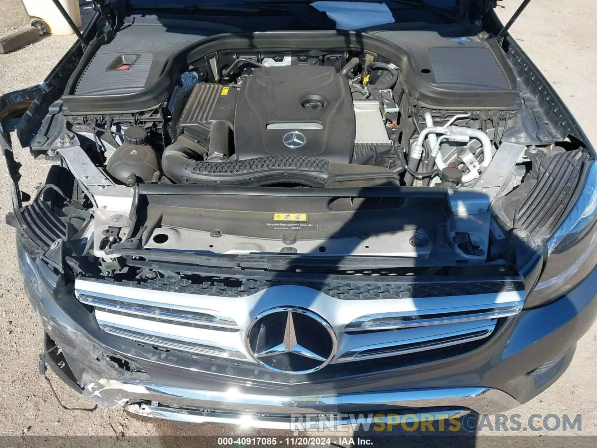 10 fotografías del automóvil dañado WDC0G4JB9KV160445 MERCEDES-BENZ GLC 300 2019