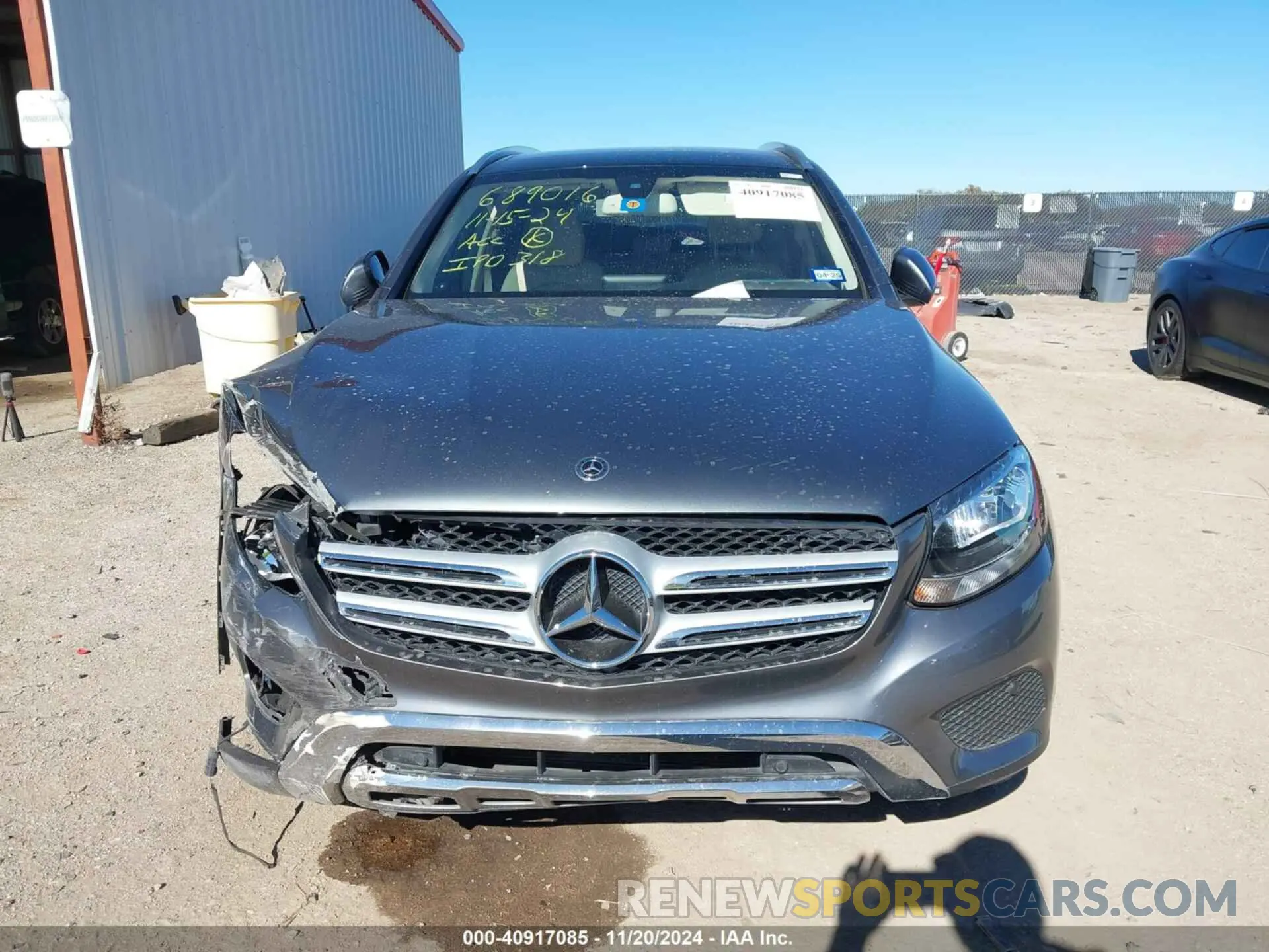 12 fotografías del automóvil dañado WDC0G4JB9KV160445 MERCEDES-BENZ GLC 300 2019