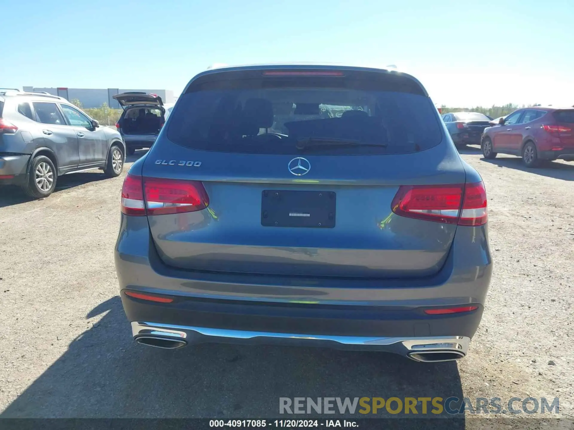16 fotografías del automóvil dañado WDC0G4JB9KV160445 MERCEDES-BENZ GLC 300 2019