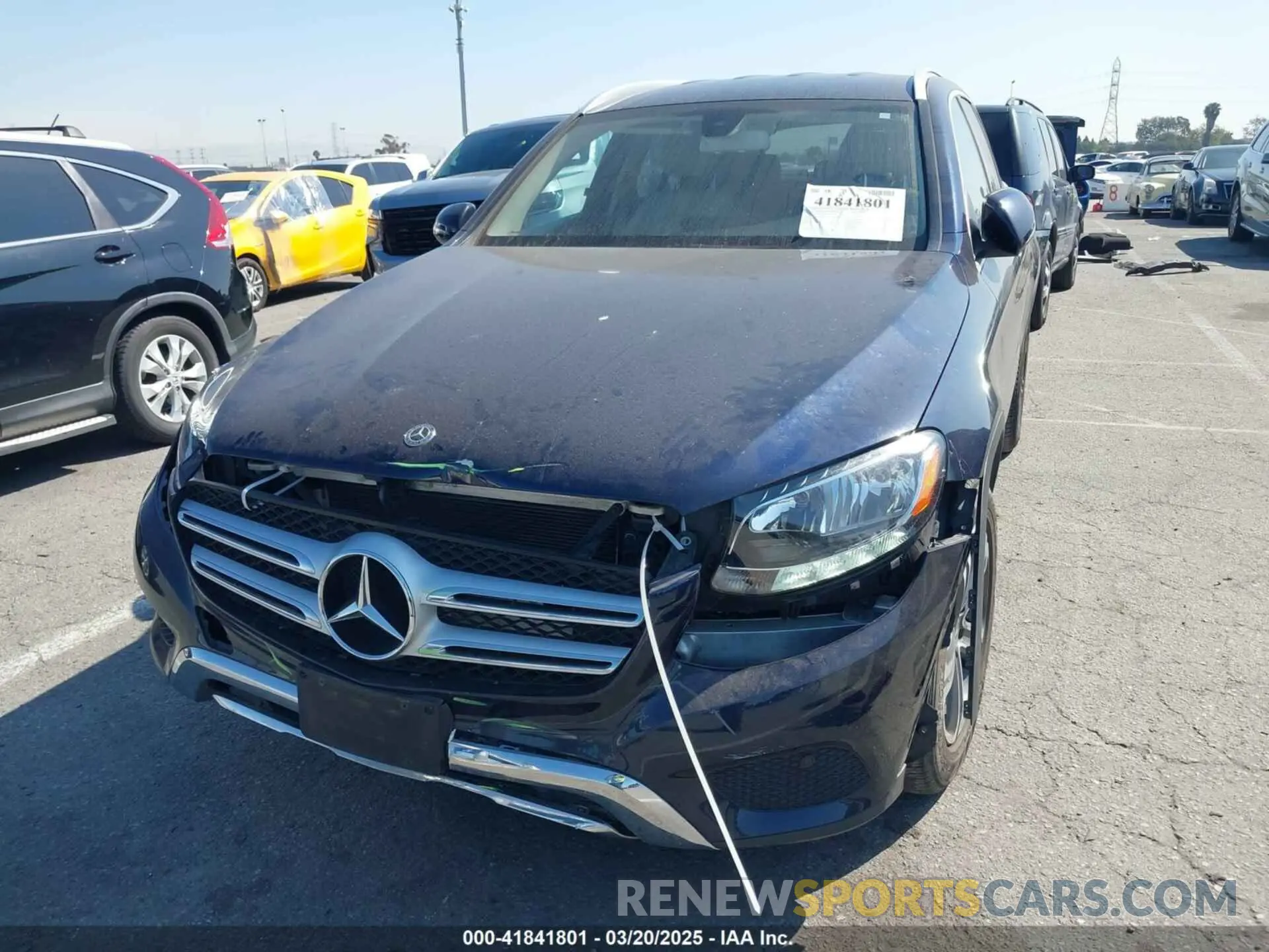 12 fotografías del automóvil dañado WDC0G4JB9KV161711 MERCEDES-BENZ GLC 300 2019