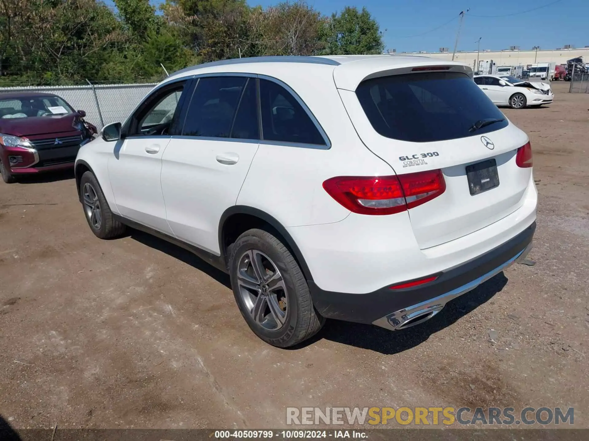 3 fotografías del automóvil dañado WDC0G4JB9KV163927 MERCEDES-BENZ GLC 300 2019