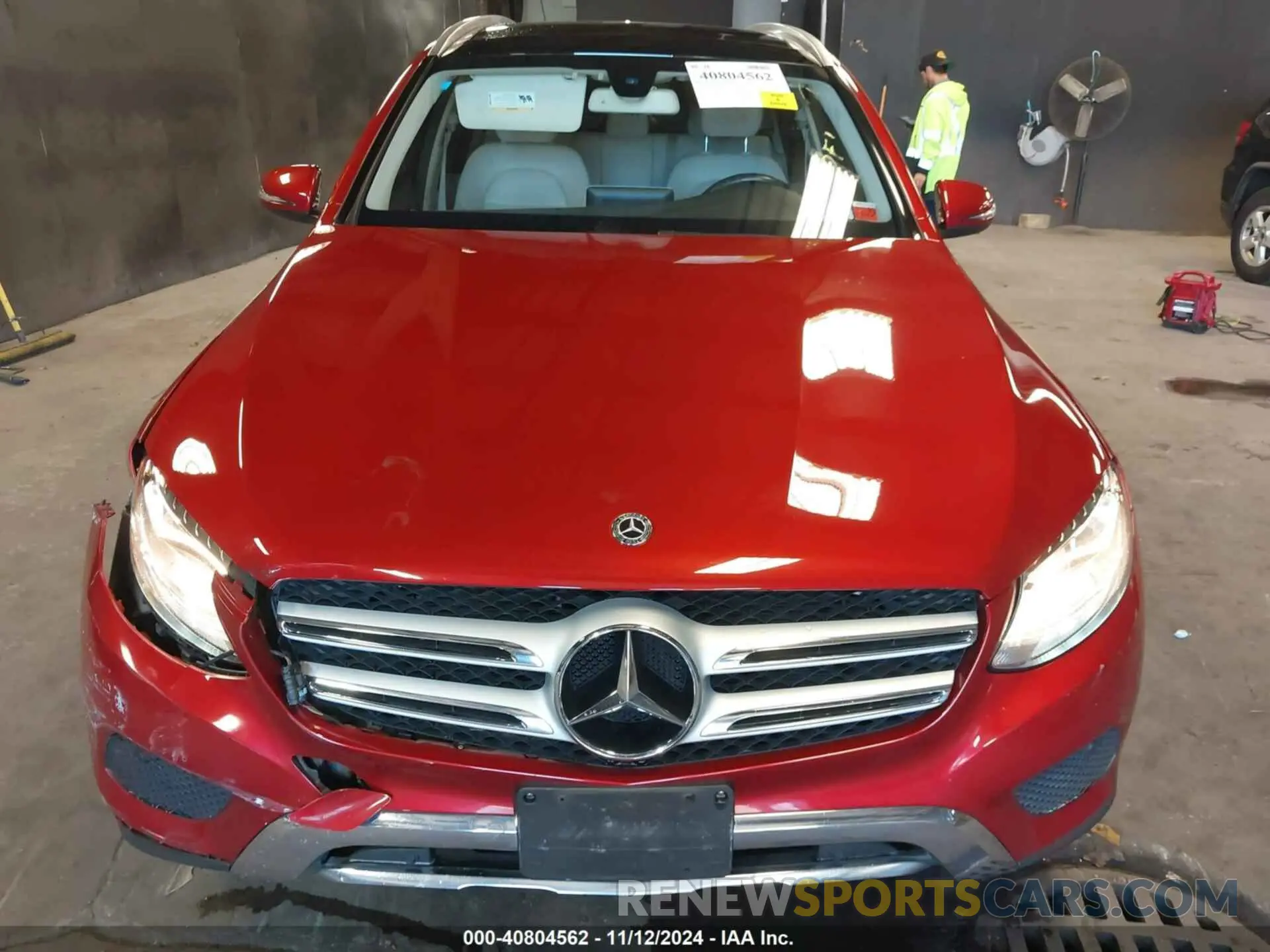 12 fotografías del automóvil dañado WDC0G4KB0KV142866 MERCEDES-BENZ GLC 300 2019