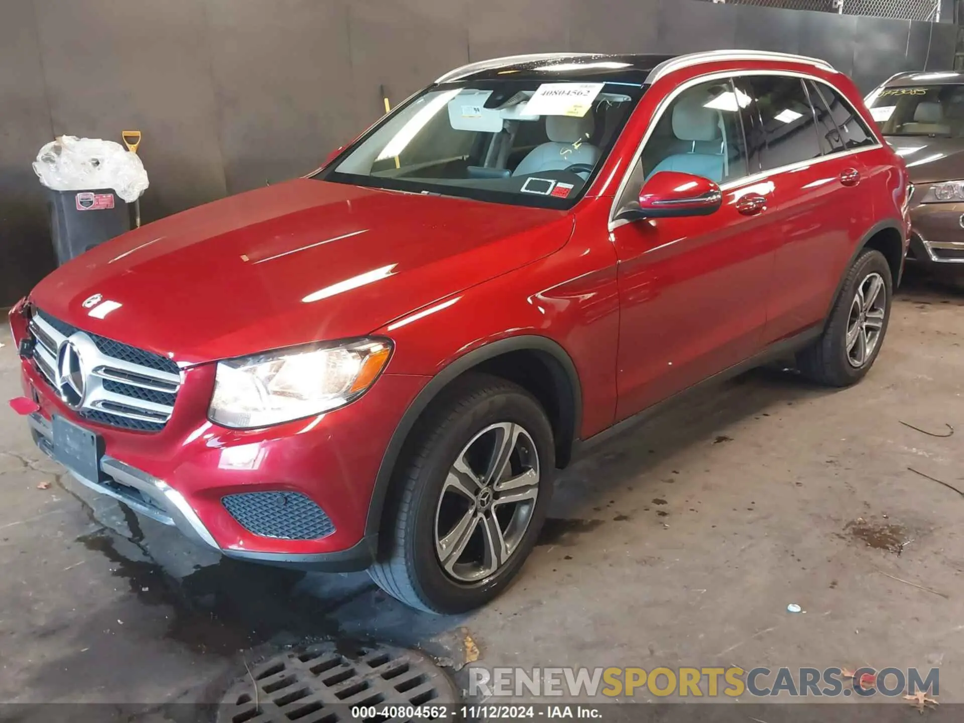 2 fotografías del automóvil dañado WDC0G4KB0KV142866 MERCEDES-BENZ GLC 300 2019