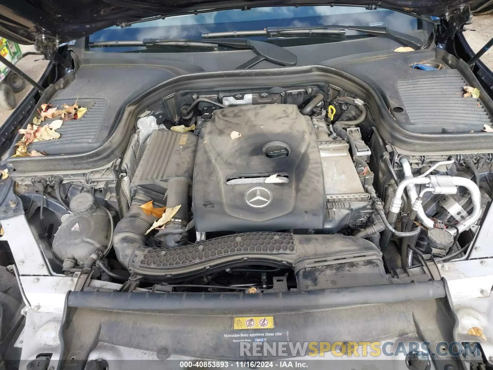 10 fotografías del automóvil dañado WDC0G4KB1KV123310 MERCEDES-BENZ GLC 300 2019