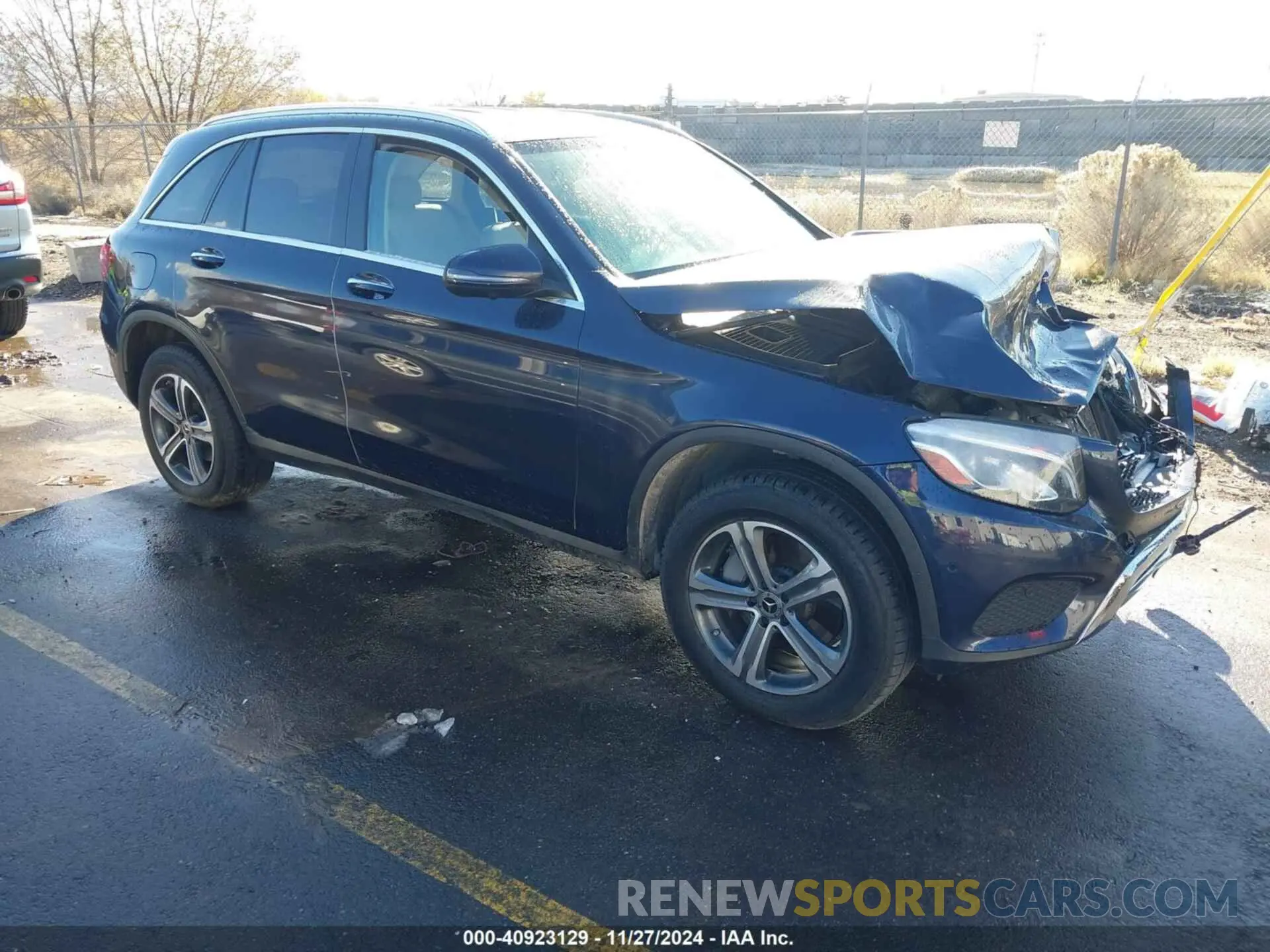 1 fotografías del automóvil dañado WDC0G4KB1KV176055 MERCEDES-BENZ GLC 300 2019