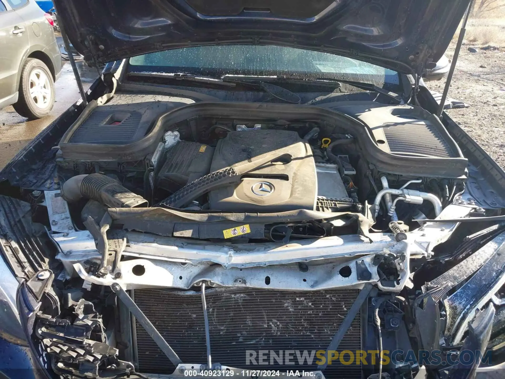 10 fotografías del automóvil dañado WDC0G4KB1KV176055 MERCEDES-BENZ GLC 300 2019