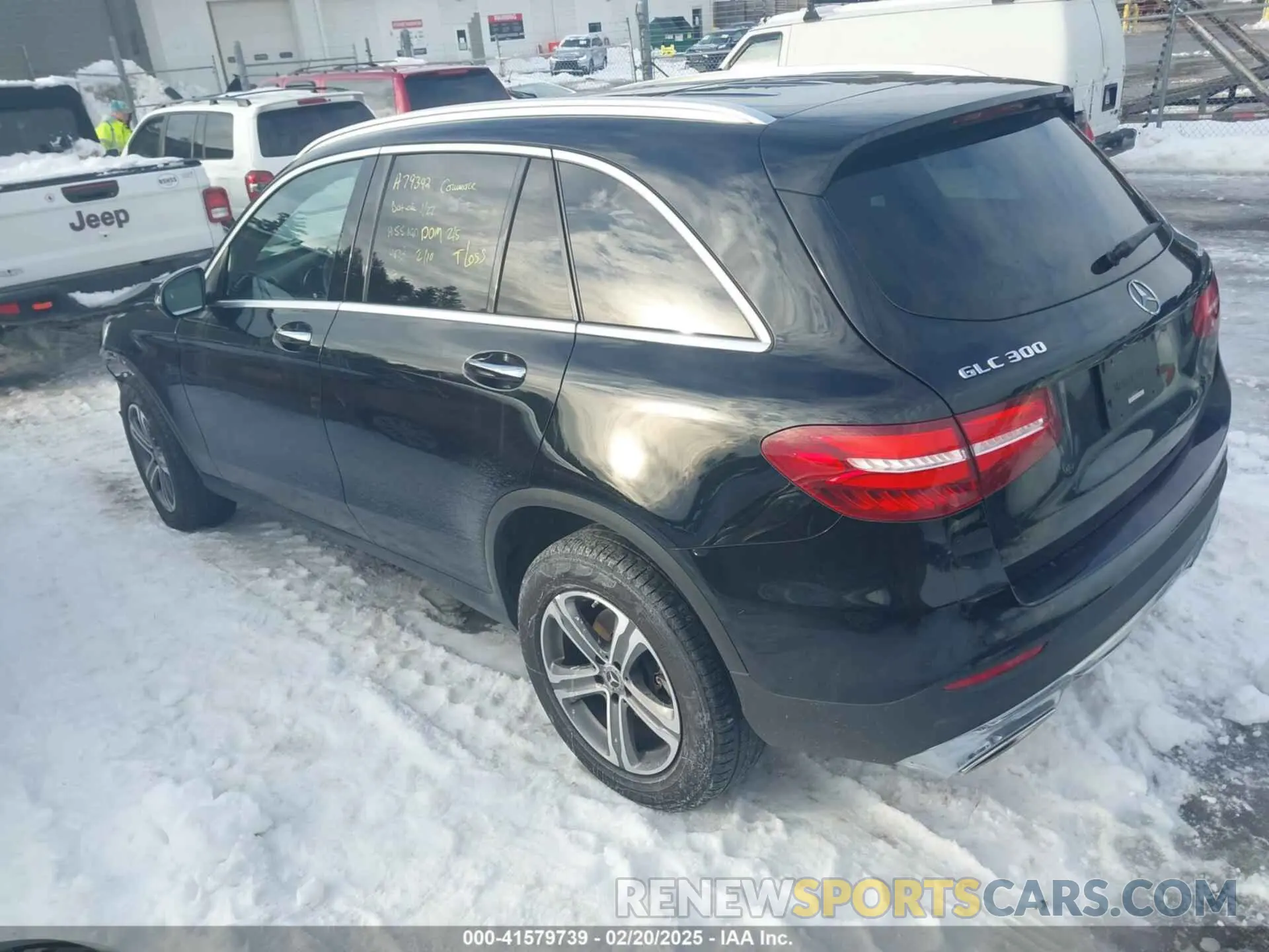 3 fotografías del automóvil dañado WDC0G4KB2KF659032 MERCEDES-BENZ GLC 300 2019