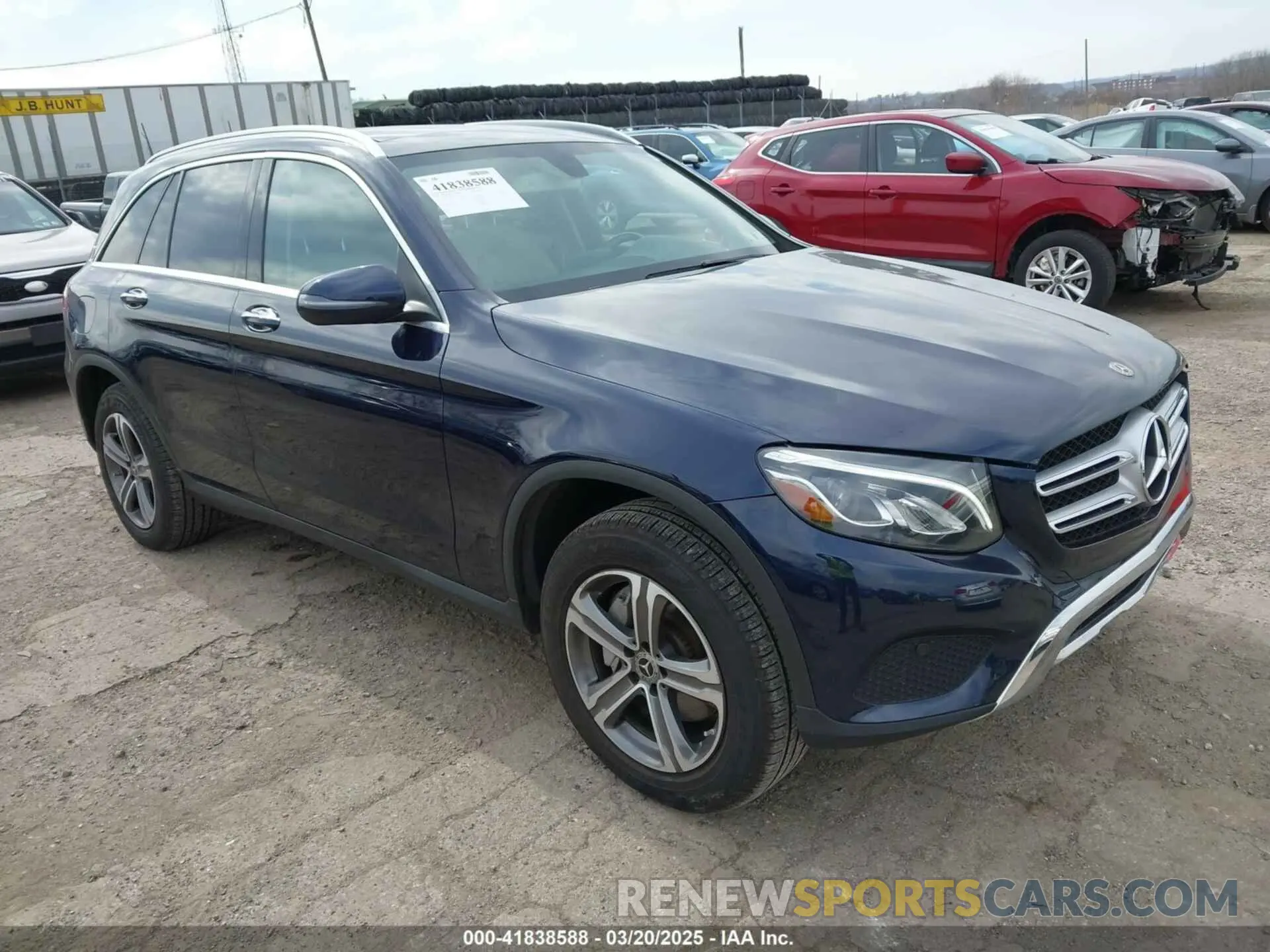 1 fotografías del automóvil dañado WDC0G4KB3KV117959 MERCEDES-BENZ GLC 300 2019