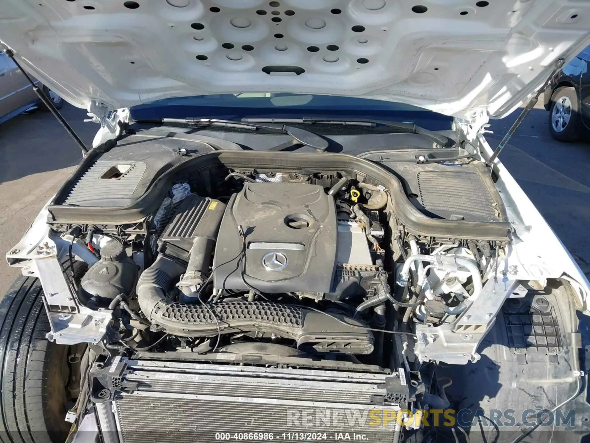 10 fotografías del automóvil dañado WDC0G4KB4KV167768 MERCEDES-BENZ GLC 300 2019