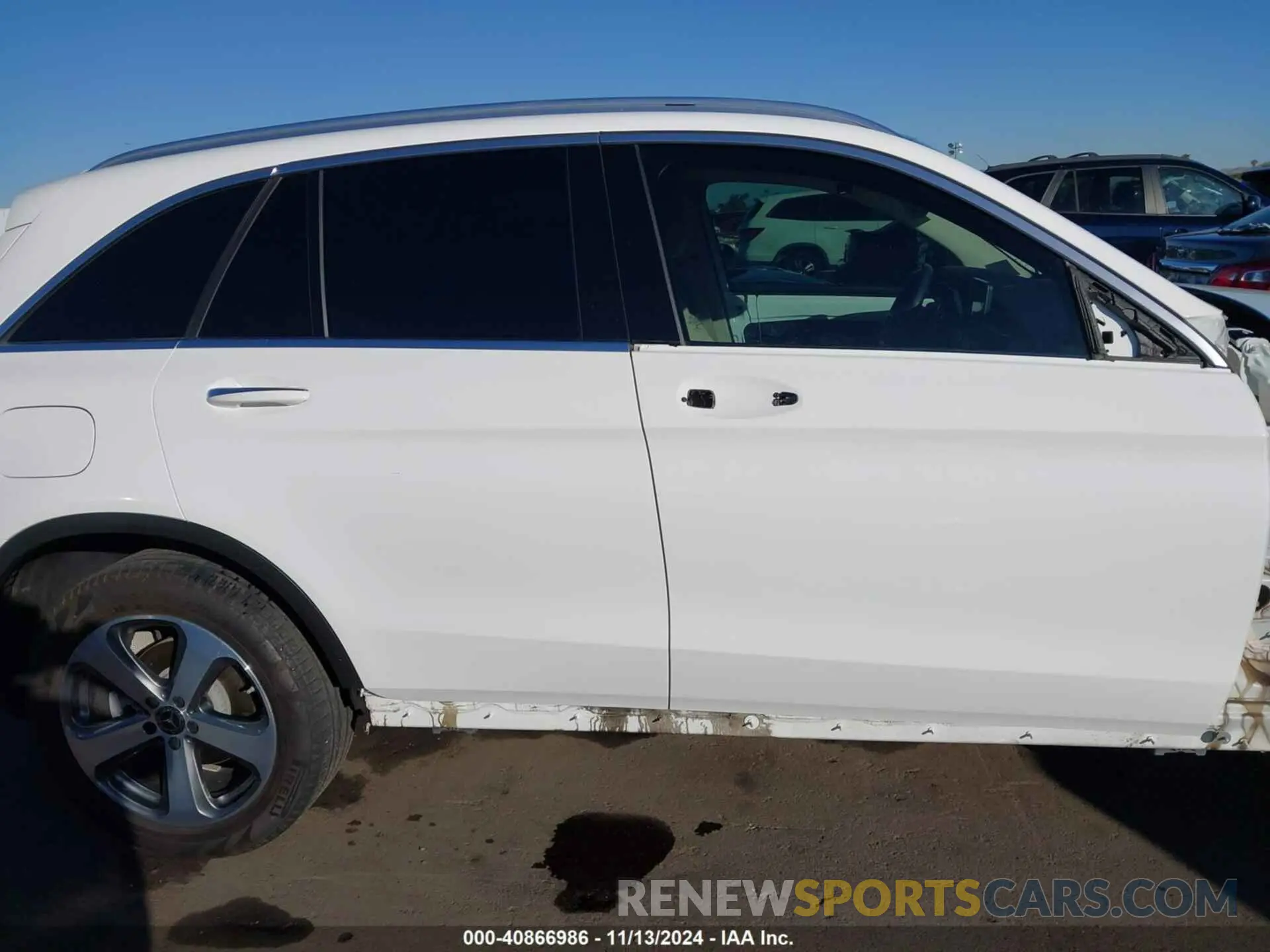 14 fotografías del automóvil dañado WDC0G4KB4KV167768 MERCEDES-BENZ GLC 300 2019