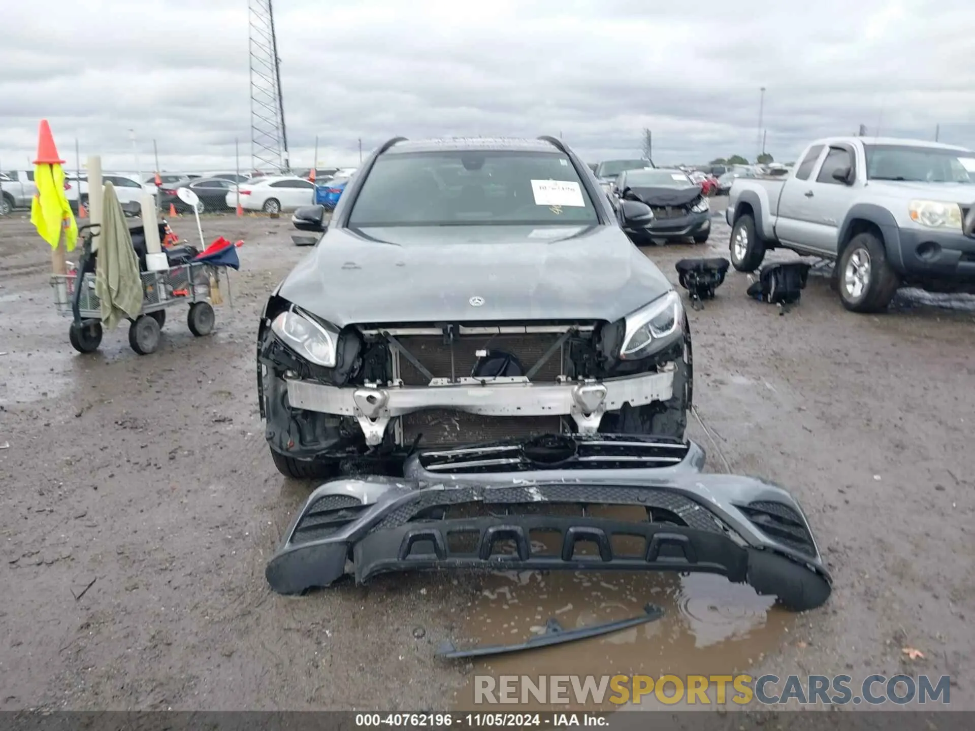 12 fotografías del automóvil dañado WDC0G4KB4KV191259 MERCEDES-BENZ GLC 300 2019