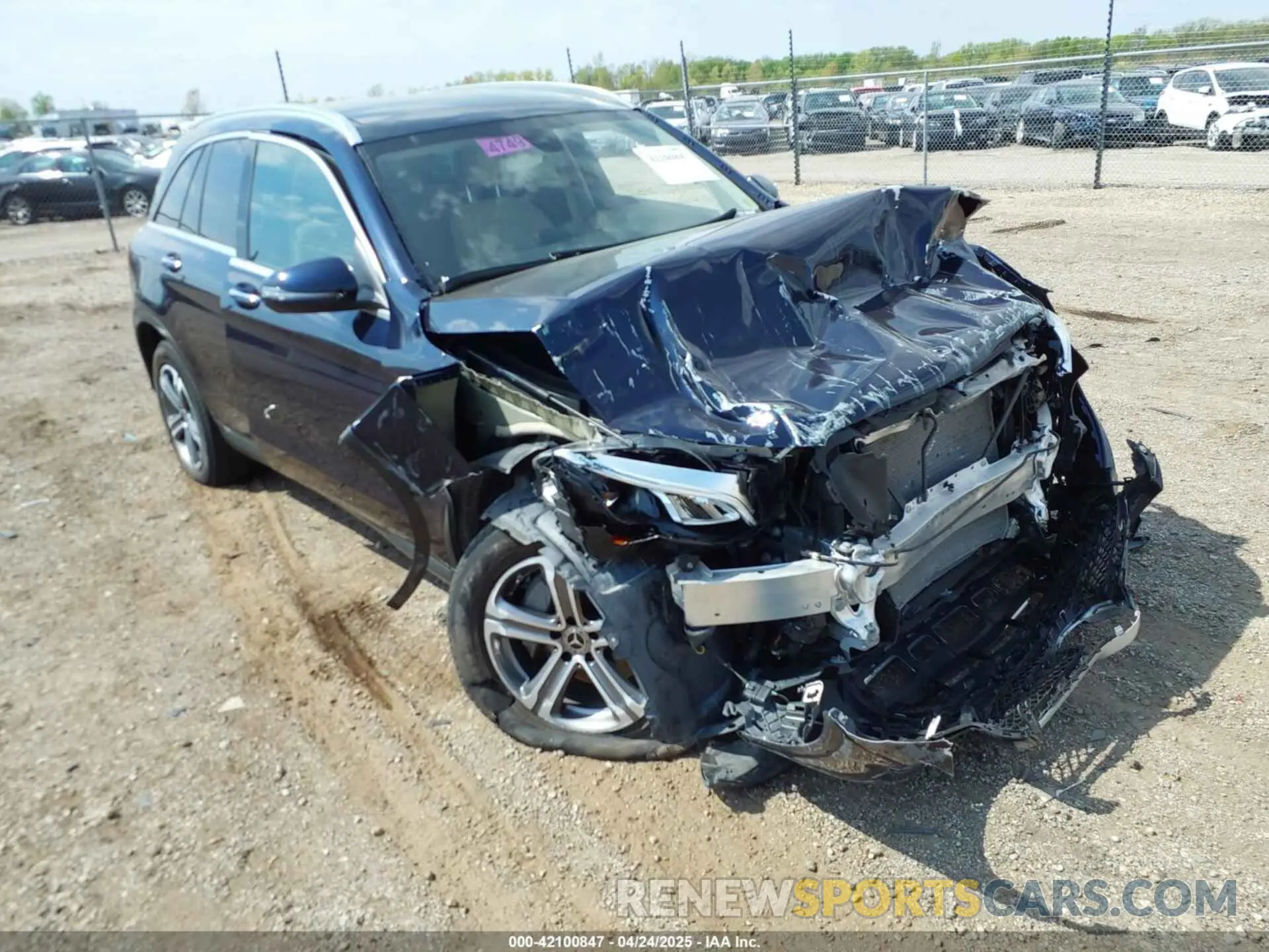 1 fotografías del automóvil dañado WDC0G4KB5KF626915 MERCEDES-BENZ GLC 300 2019