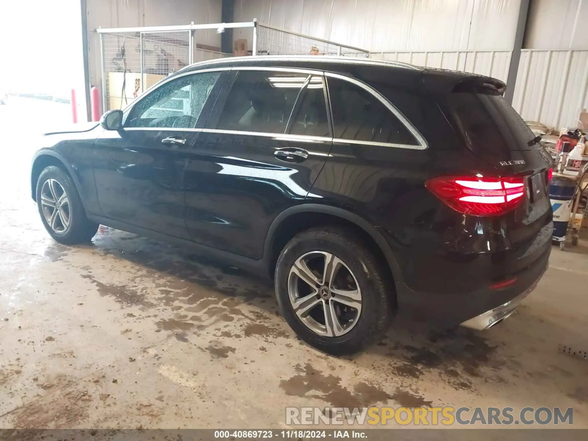 3 fotografías del automóvil dañado WDC0G4KB6KV149434 MERCEDES-BENZ GLC 300 2019