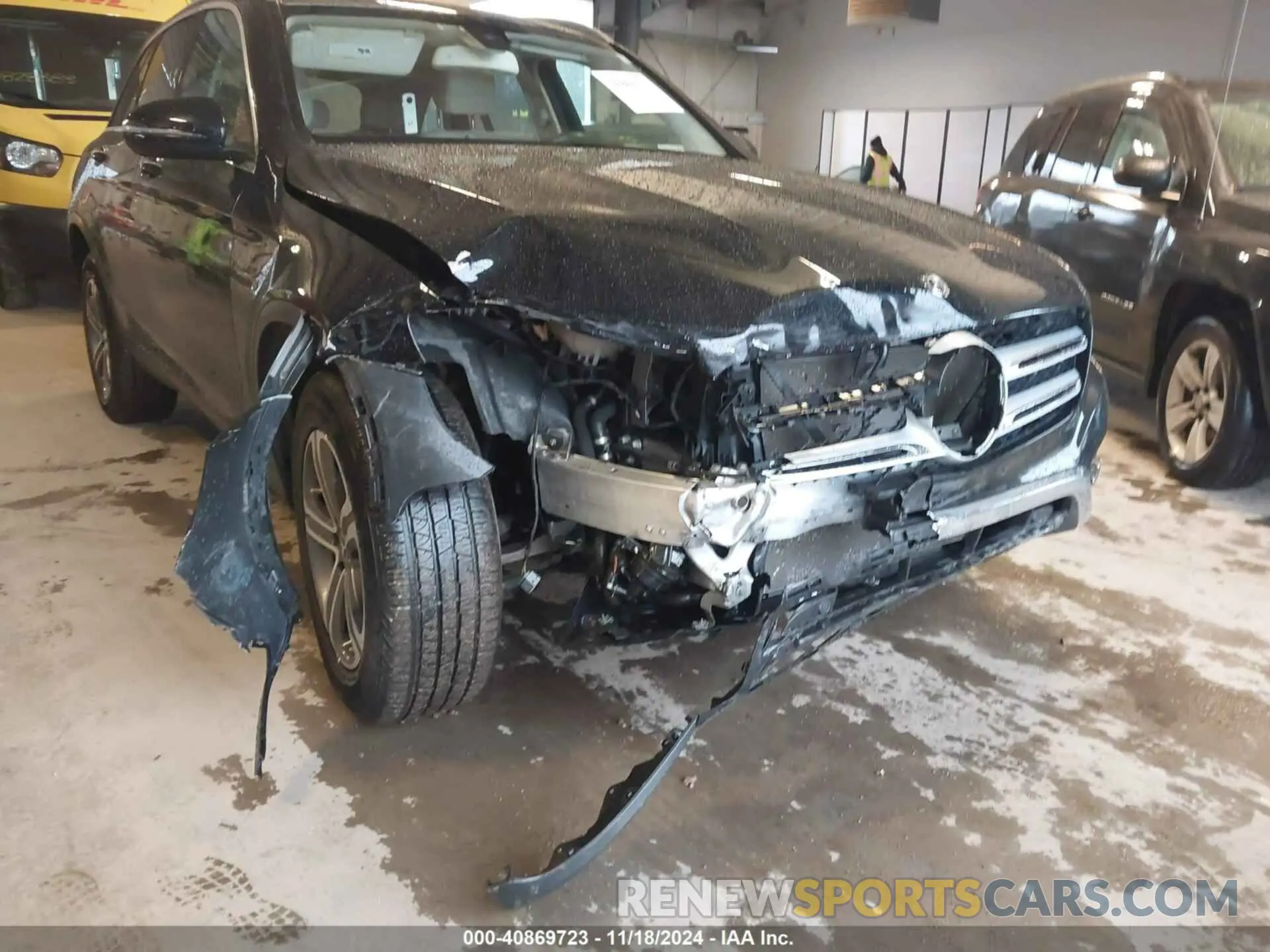 6 fotografías del automóvil dañado WDC0G4KB6KV149434 MERCEDES-BENZ GLC 300 2019