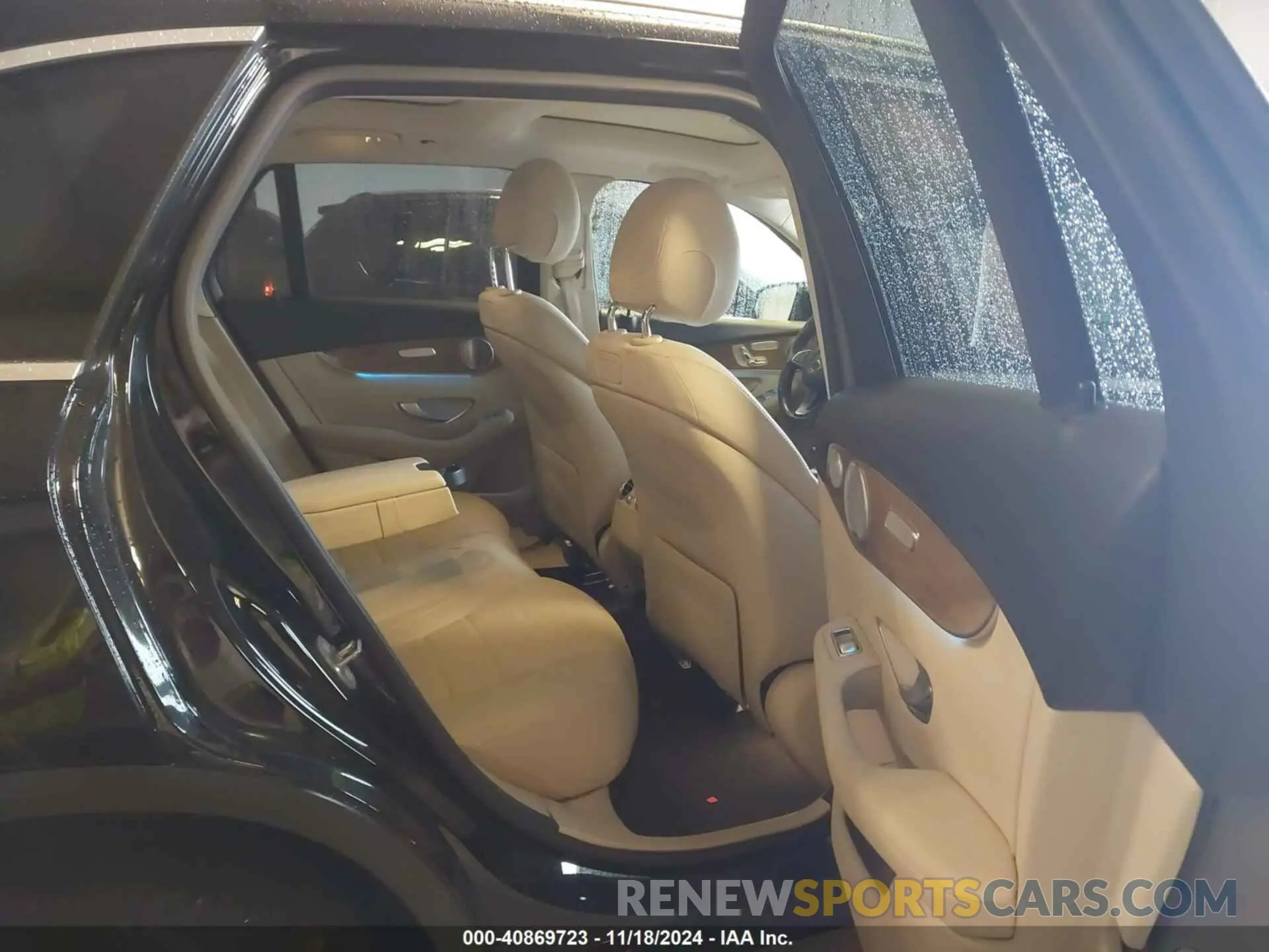 8 fotografías del automóvil dañado WDC0G4KB6KV149434 MERCEDES-BENZ GLC 300 2019