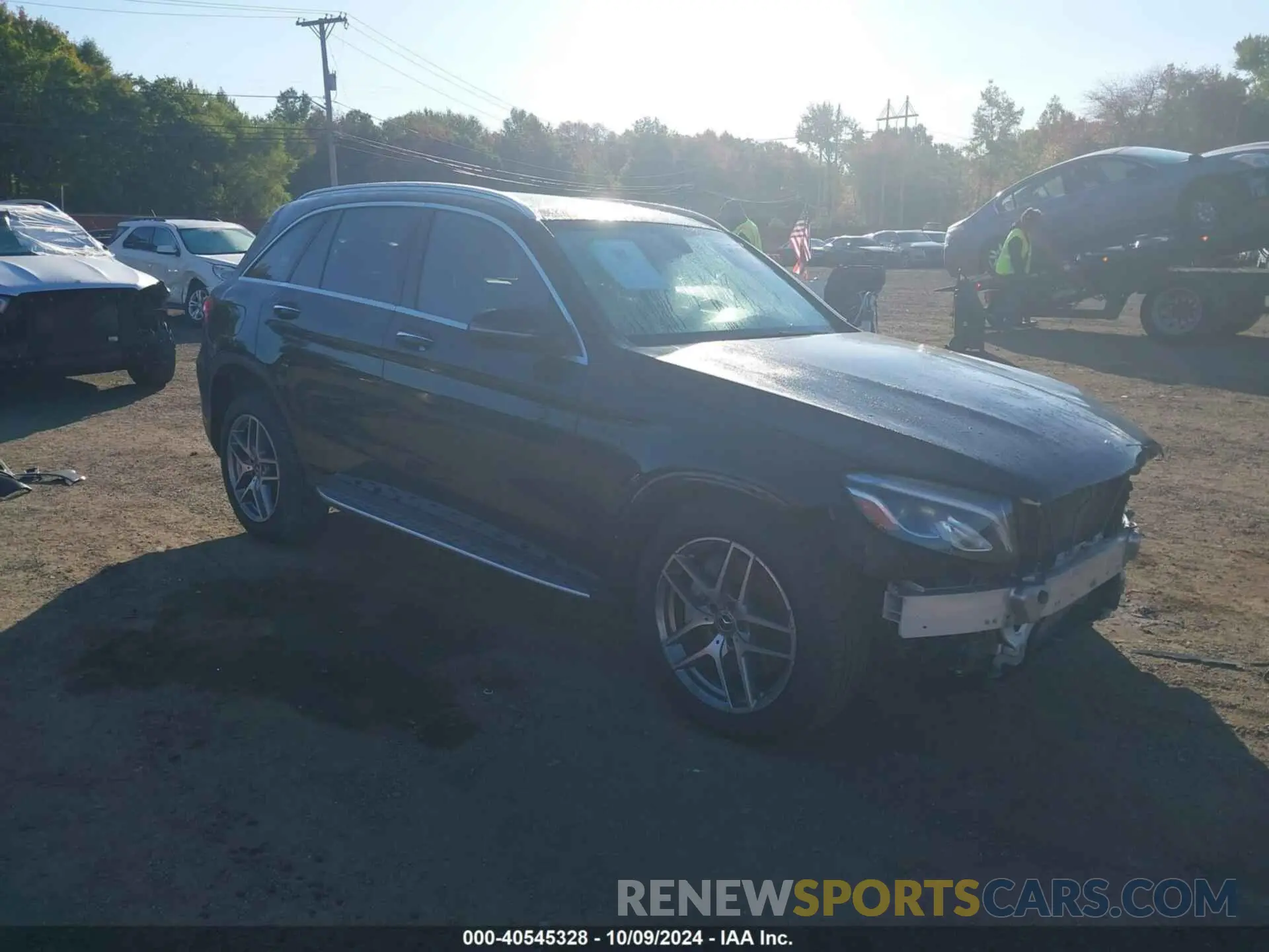 1 fotografías del automóvil dañado WDC0G4KB9KF668990 MERCEDES-BENZ GLC 300 2019