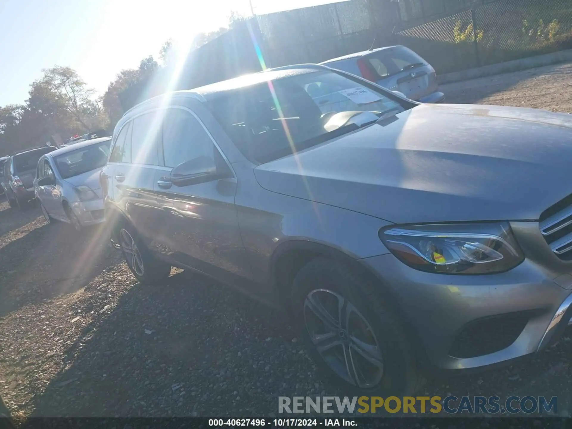 1 fotografías del automóvil dañado WDC0G4KBXKV191833 MERCEDES-BENZ GLC 300 2019