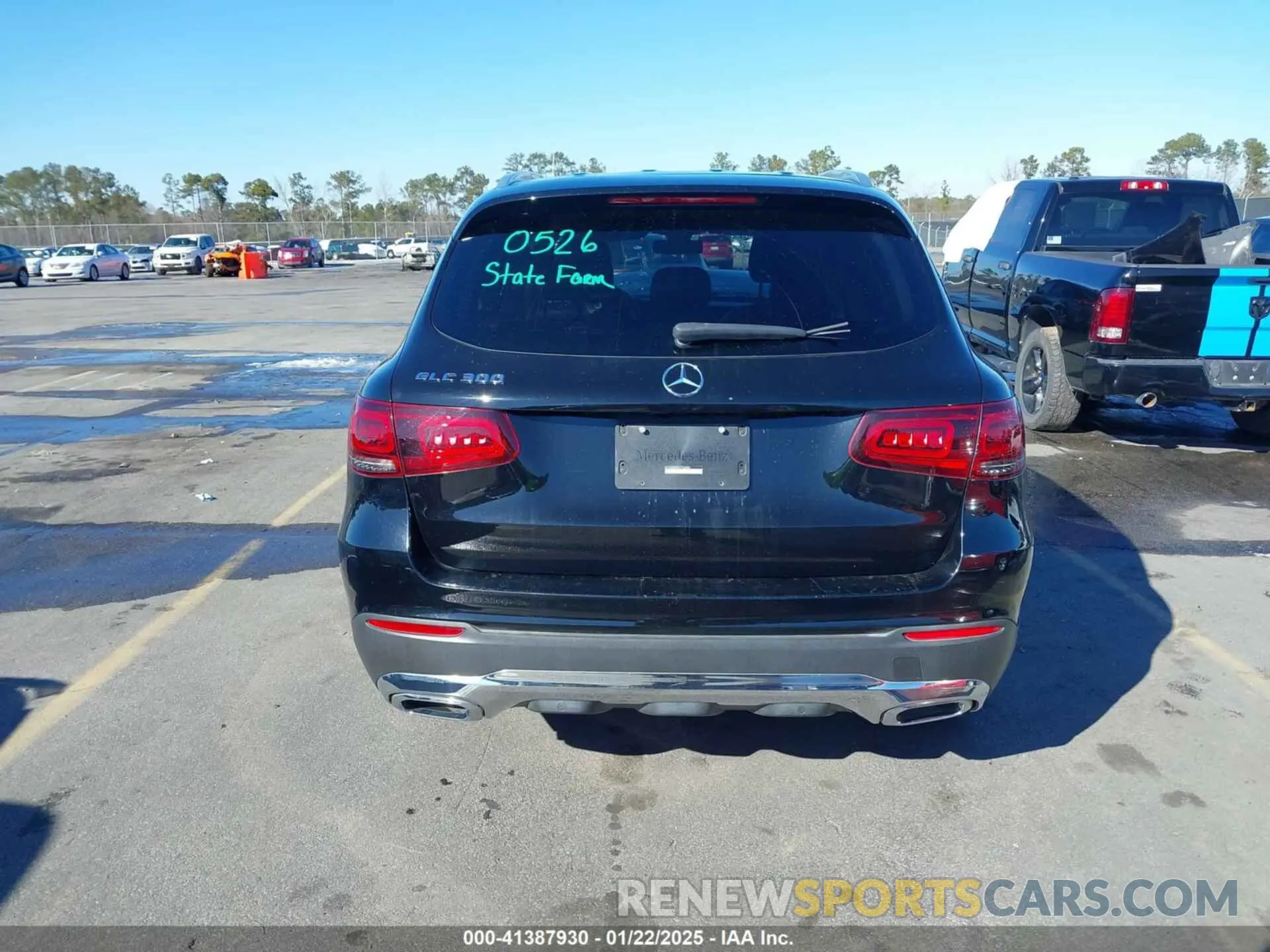 16 fotografías del automóvil dañado W1N0G8DB0LF766066 MERCEDES-BENZ GLC 300 2020