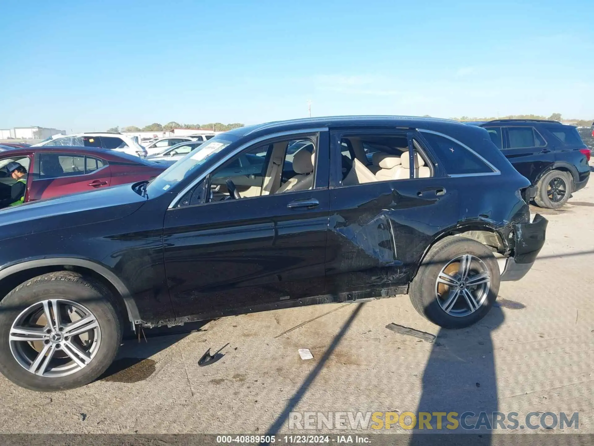12 fotografías del automóvil dañado W1N0G8DB4LF858135 MERCEDES-BENZ GLC 300 2020
