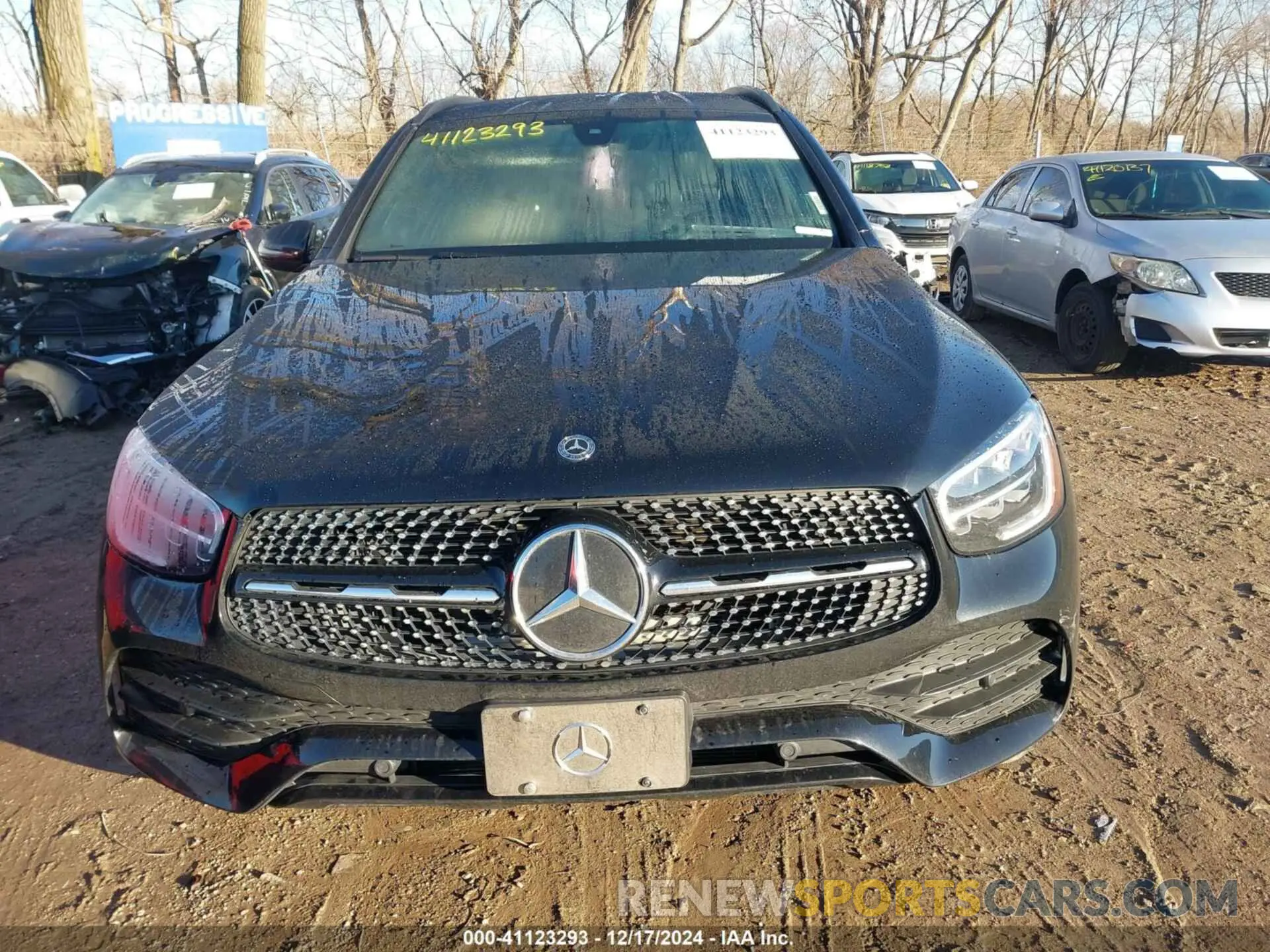 12 fotografías del automóvil dañado W1N0G8DB5LV261601 MERCEDES-BENZ GLC 300 2020