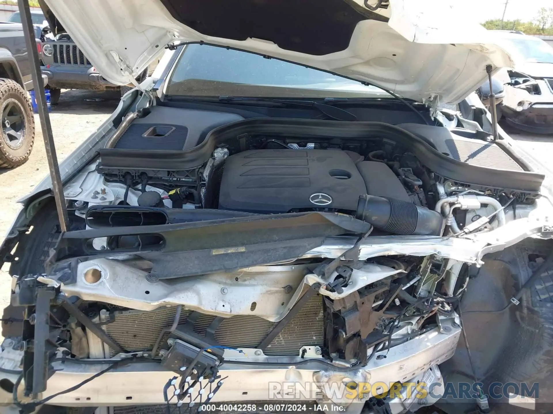 10 fotografías del automóvil dañado W1N0G8EB3LF772183 MERCEDES-BENZ GLC 300 2020